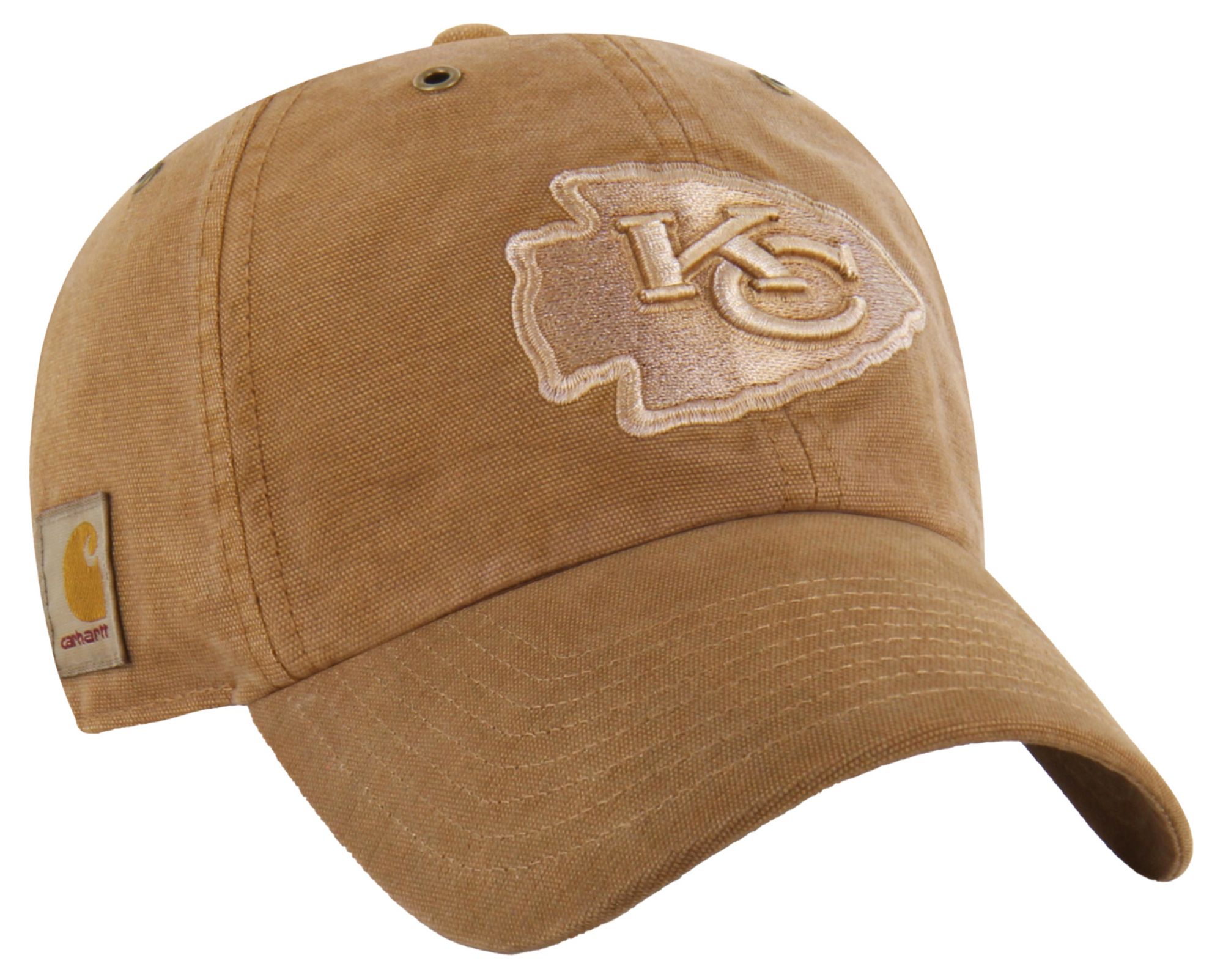 Carhartt x '47 Adult Kansas City Chiefs Brown Dyed Clean Up Hat product image