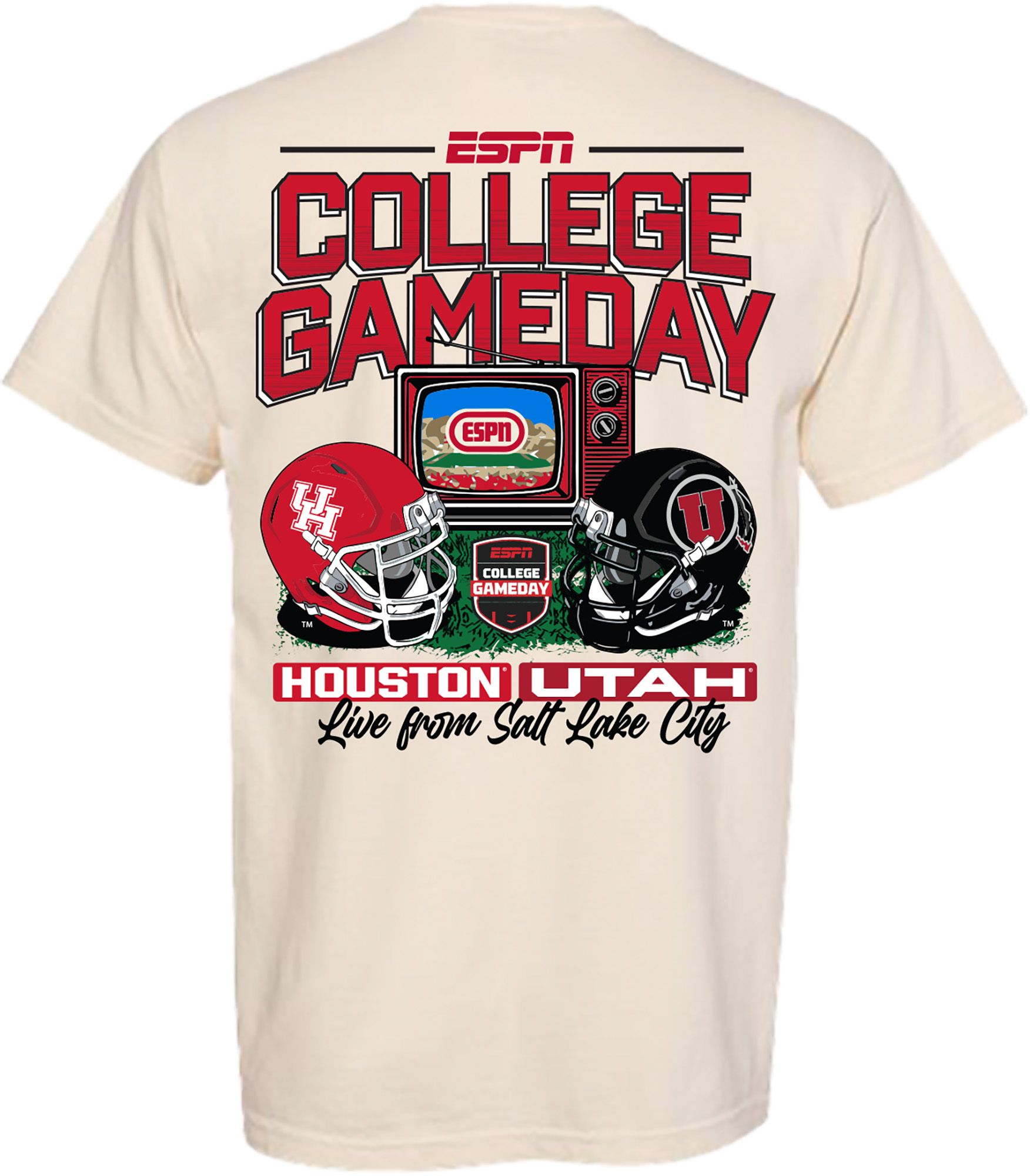 Something Inked Adult Utah Utes ESPN College Gameday Houston Cougars Vs ...