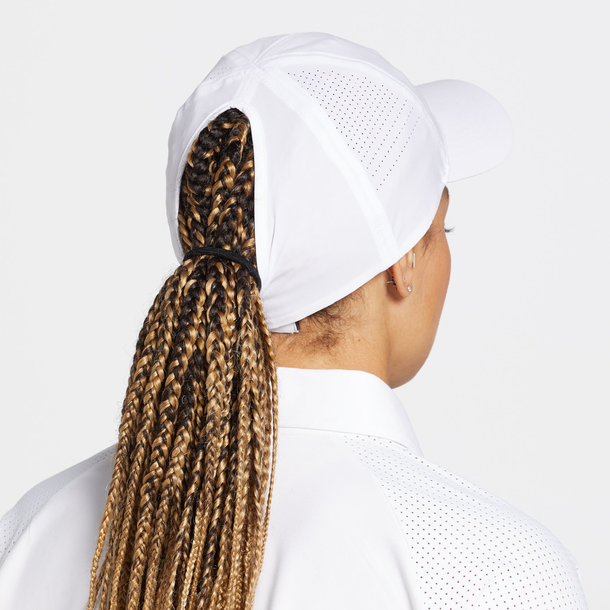 CALIA Women's Golf Perforated Ponytail Hat