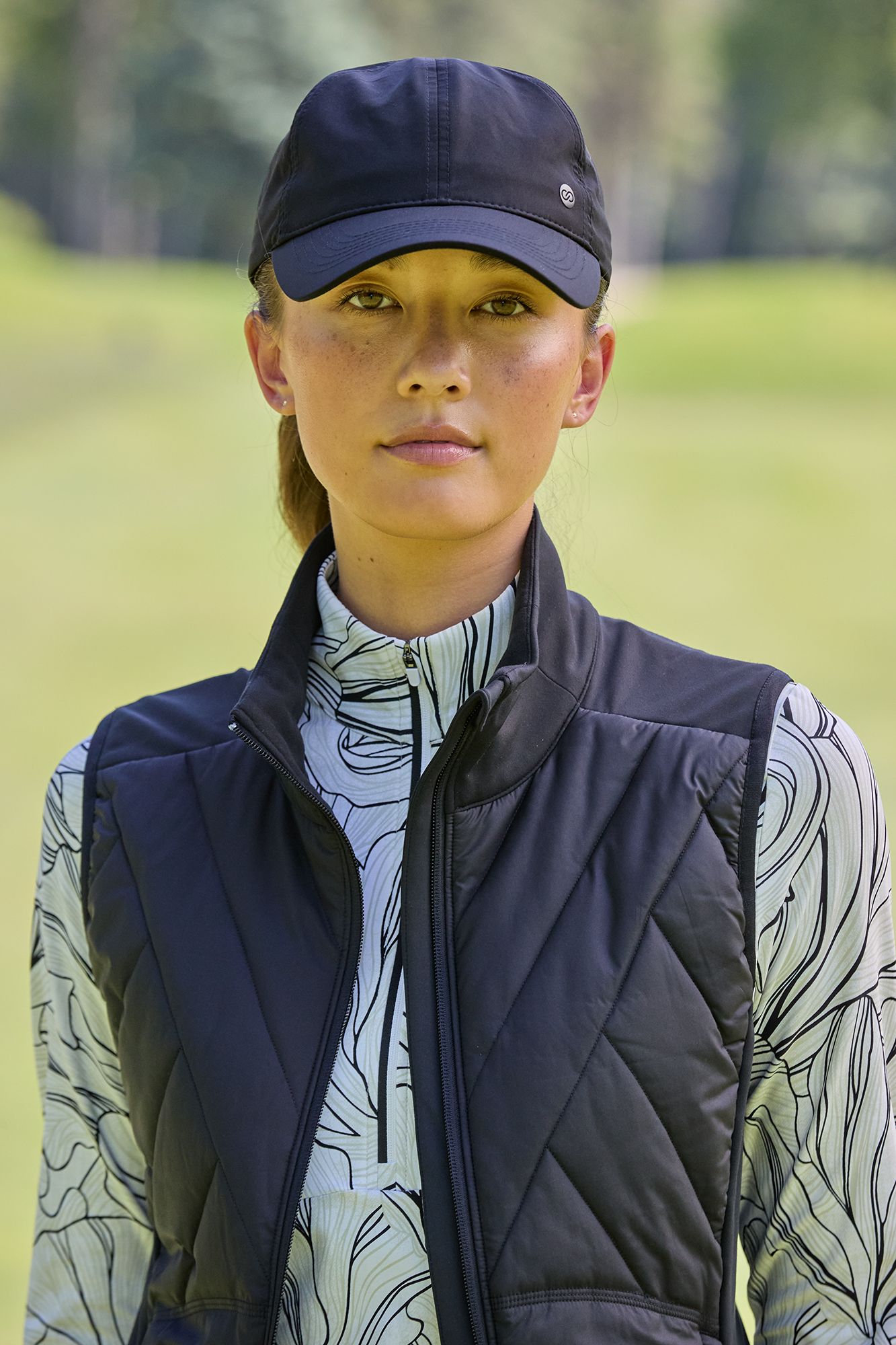 CALIA Women's Golf Perforated Ponytail Hat product image