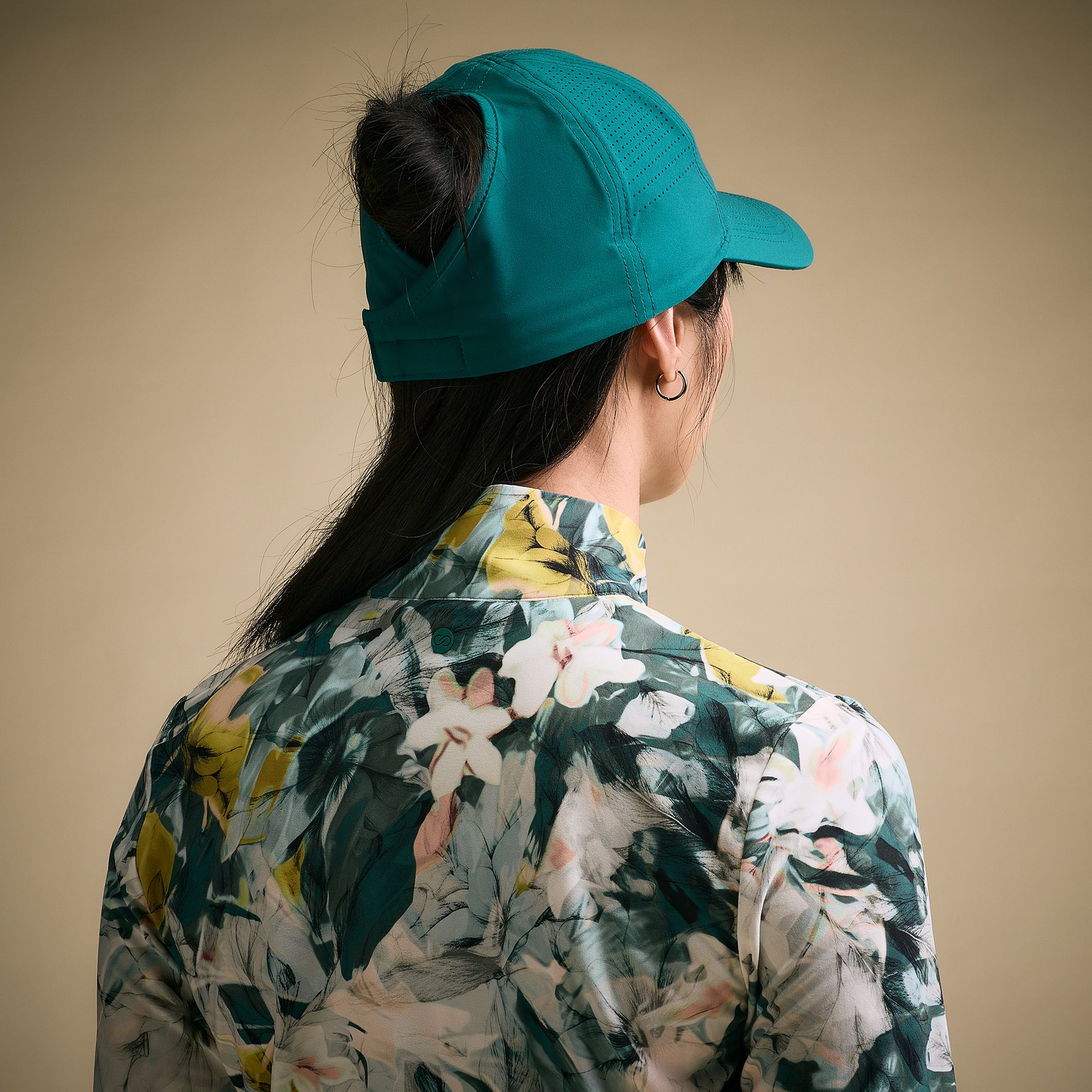 CALIA Women's Golf Perforated Ponytail Hat product image