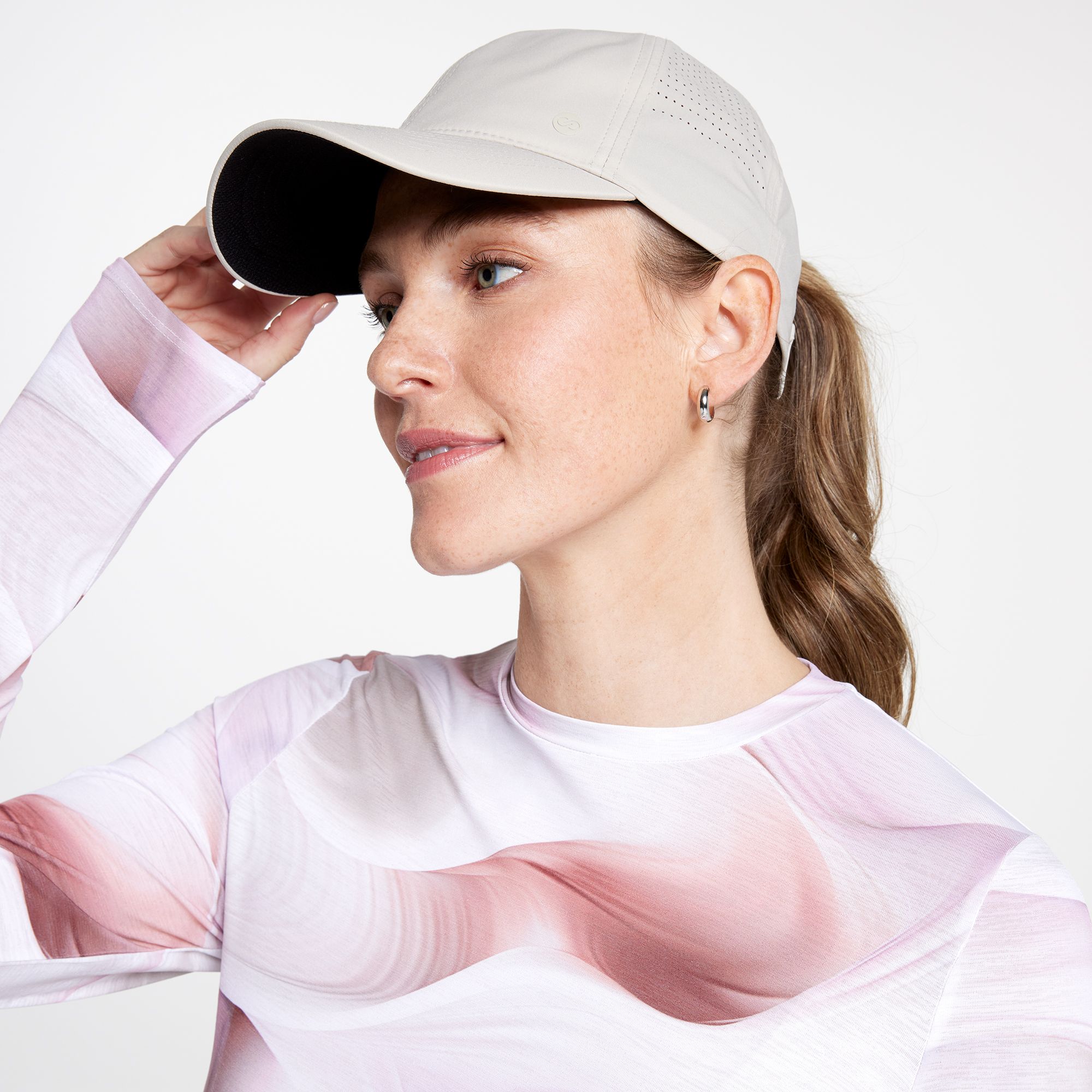 CALIA Women's Golf Perforated Ponytail Hat product image