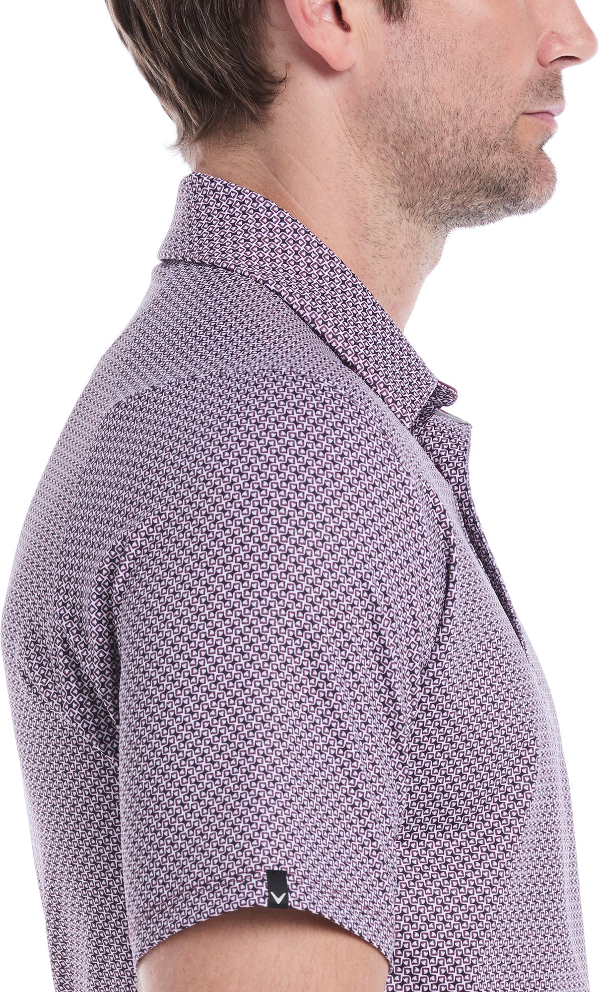Callaway Men's Textured Chevron Print Golf Polo product image
