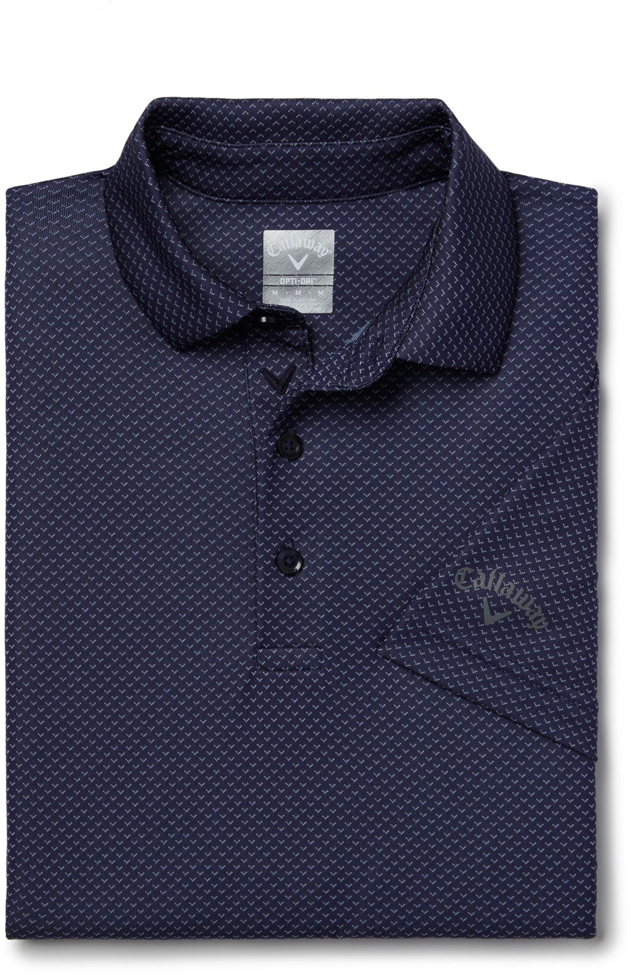 Callaway Men's Pro Spin Chevron Jacquard Short Sleeve Golf Polo product image