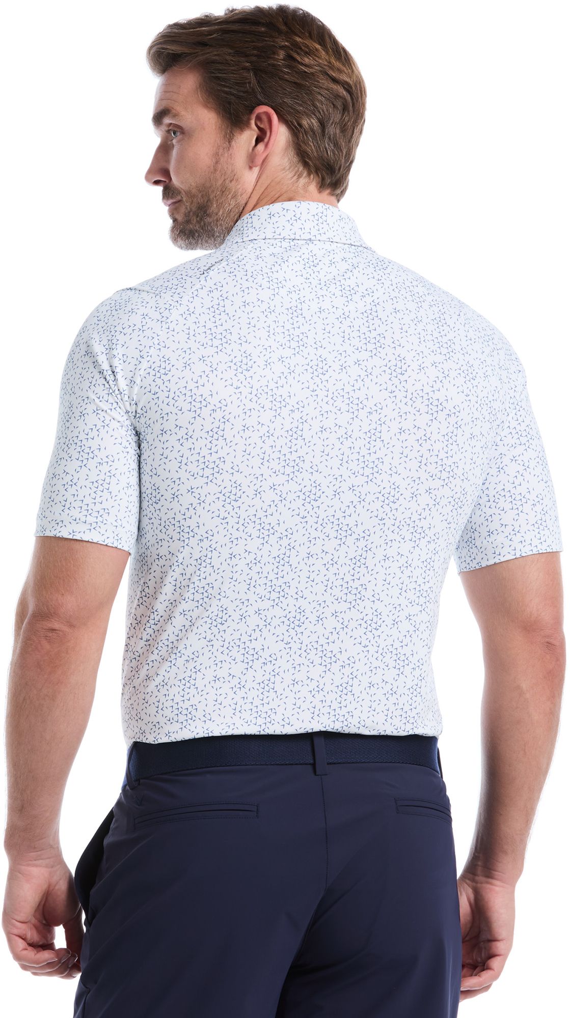 Callaway Men's Chevron Print Short Sleeve Golf Polo product image