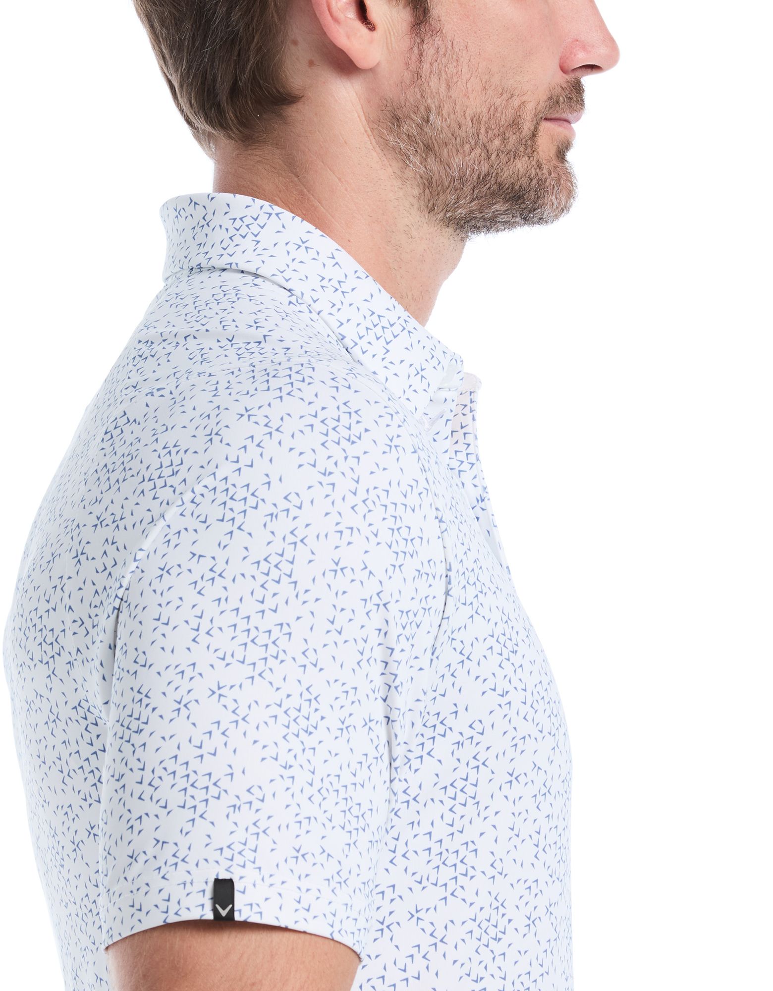 Callaway Men's Chevron Print Short Sleeve Golf Polo product image