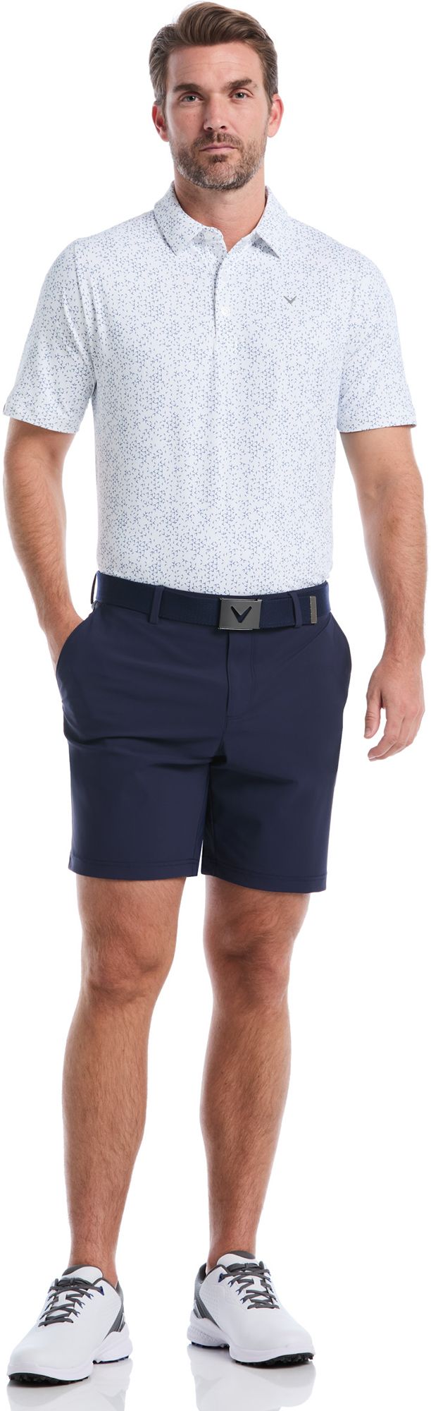 Callaway Men's Chevron Print Short Sleeve Golf Polo product image