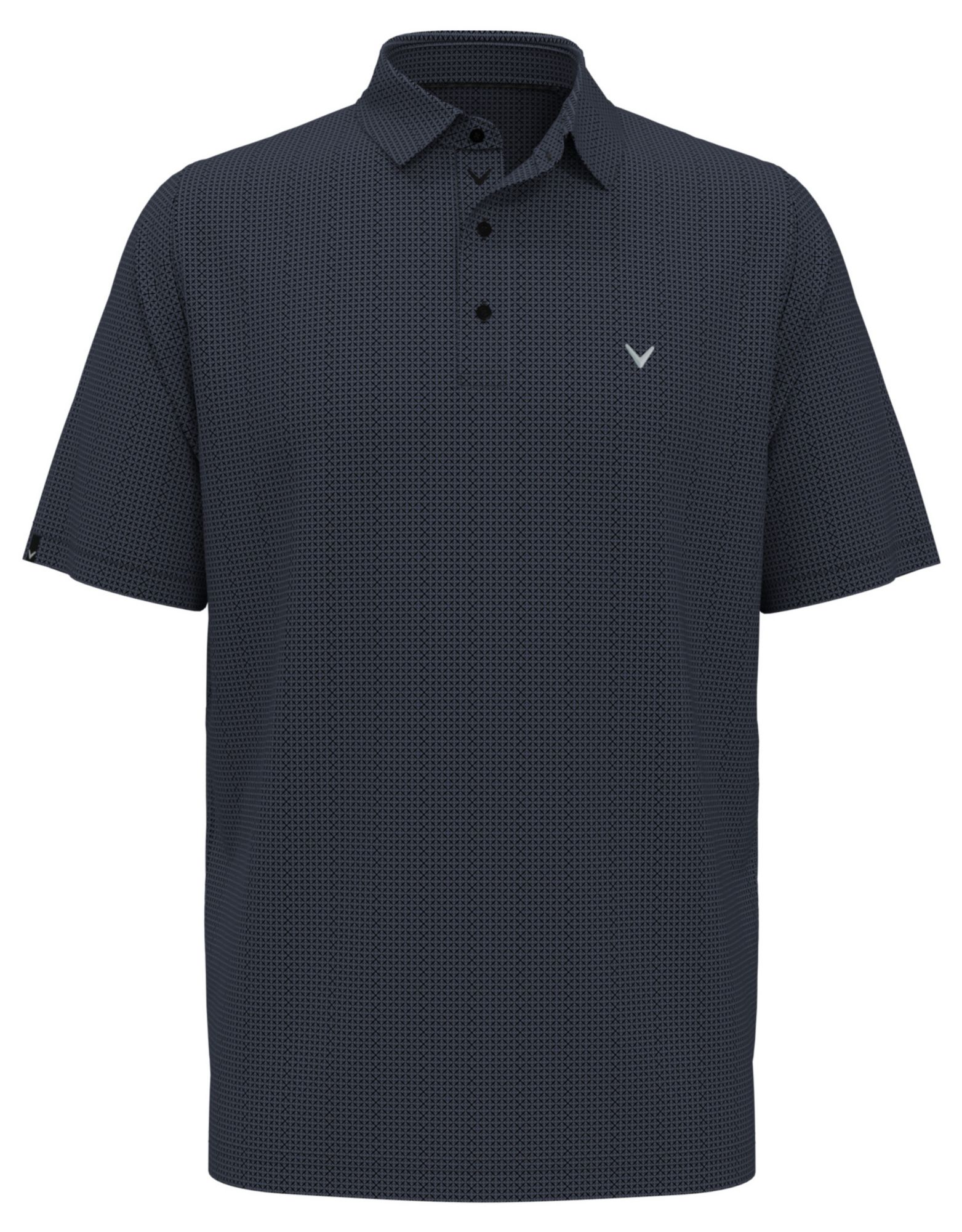 Callaway Men's Chevron Foulard Print Short Sleeve Golf Polo Shirt product image
