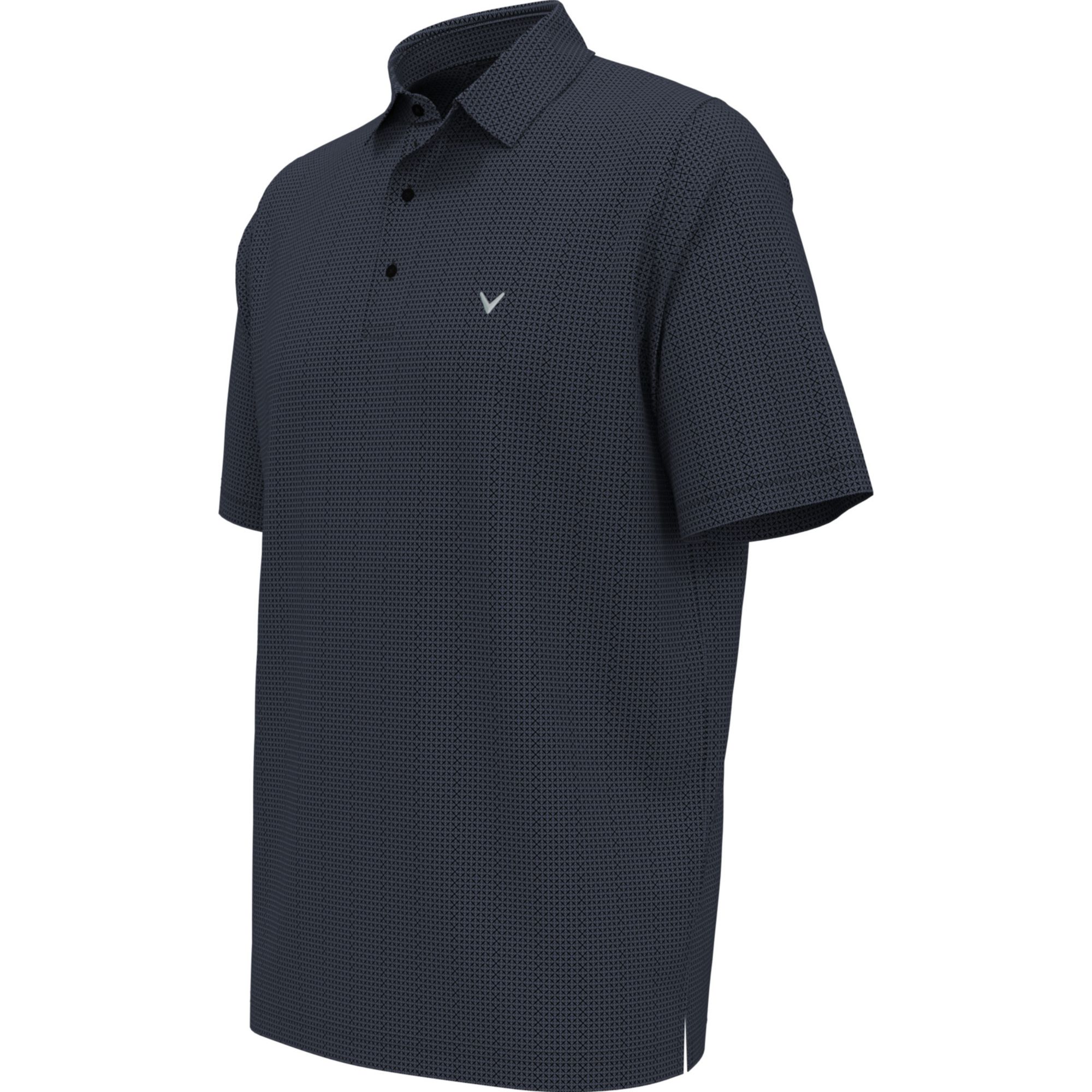 Callaway Men's Chevron Foulard Print Short Sleeve Golf Polo Shirt product image
