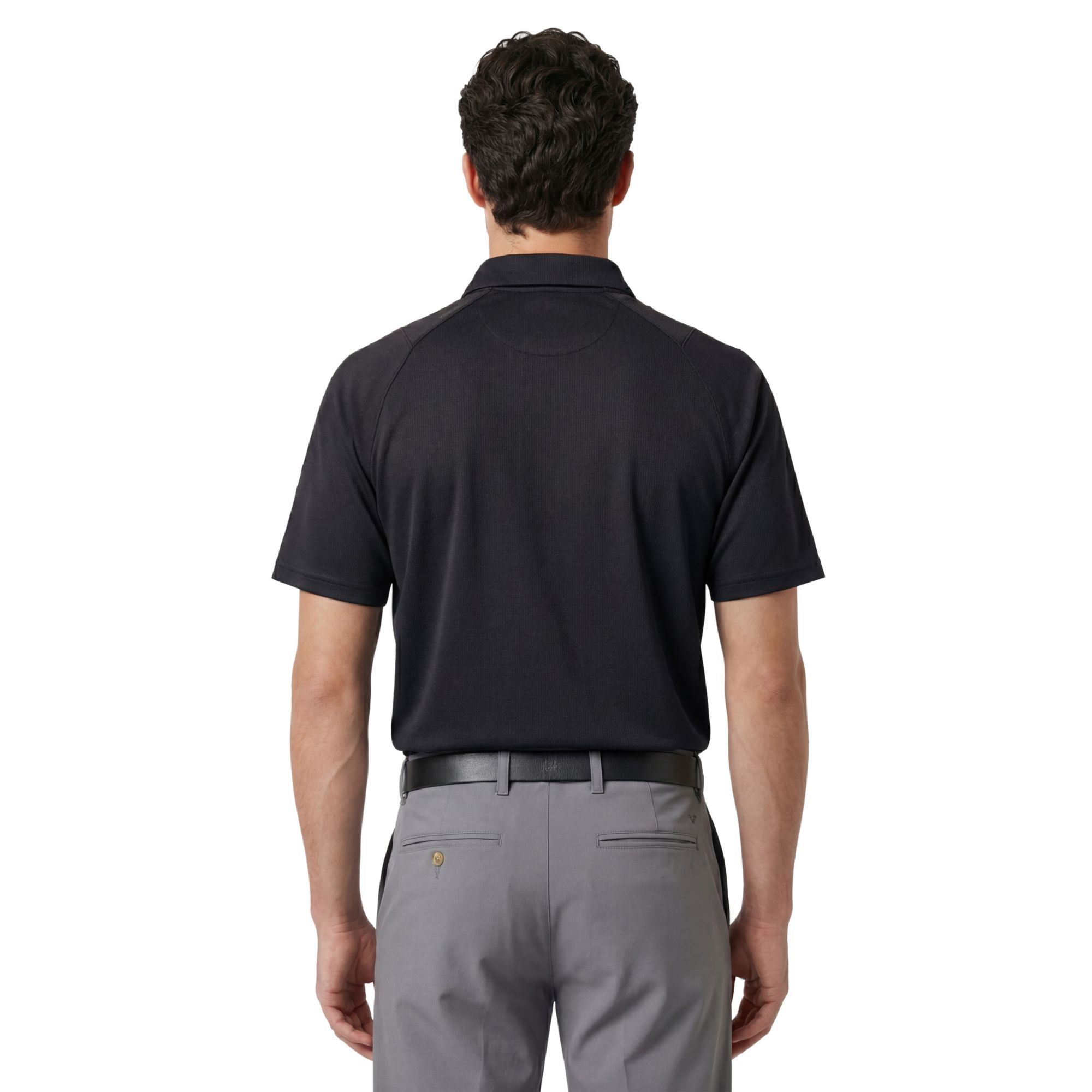 Callaway Men's Textured Swing Tech Solid Short Sleeve Golf Polo product image