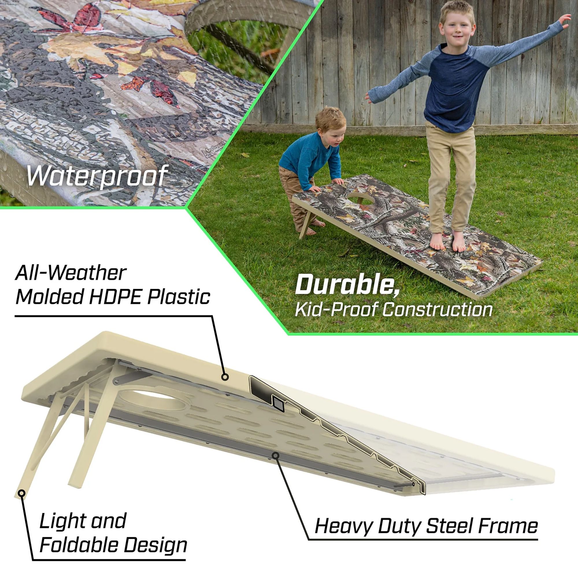 GoSports 2 x 4 ft. All Weather Cornhole Set product image