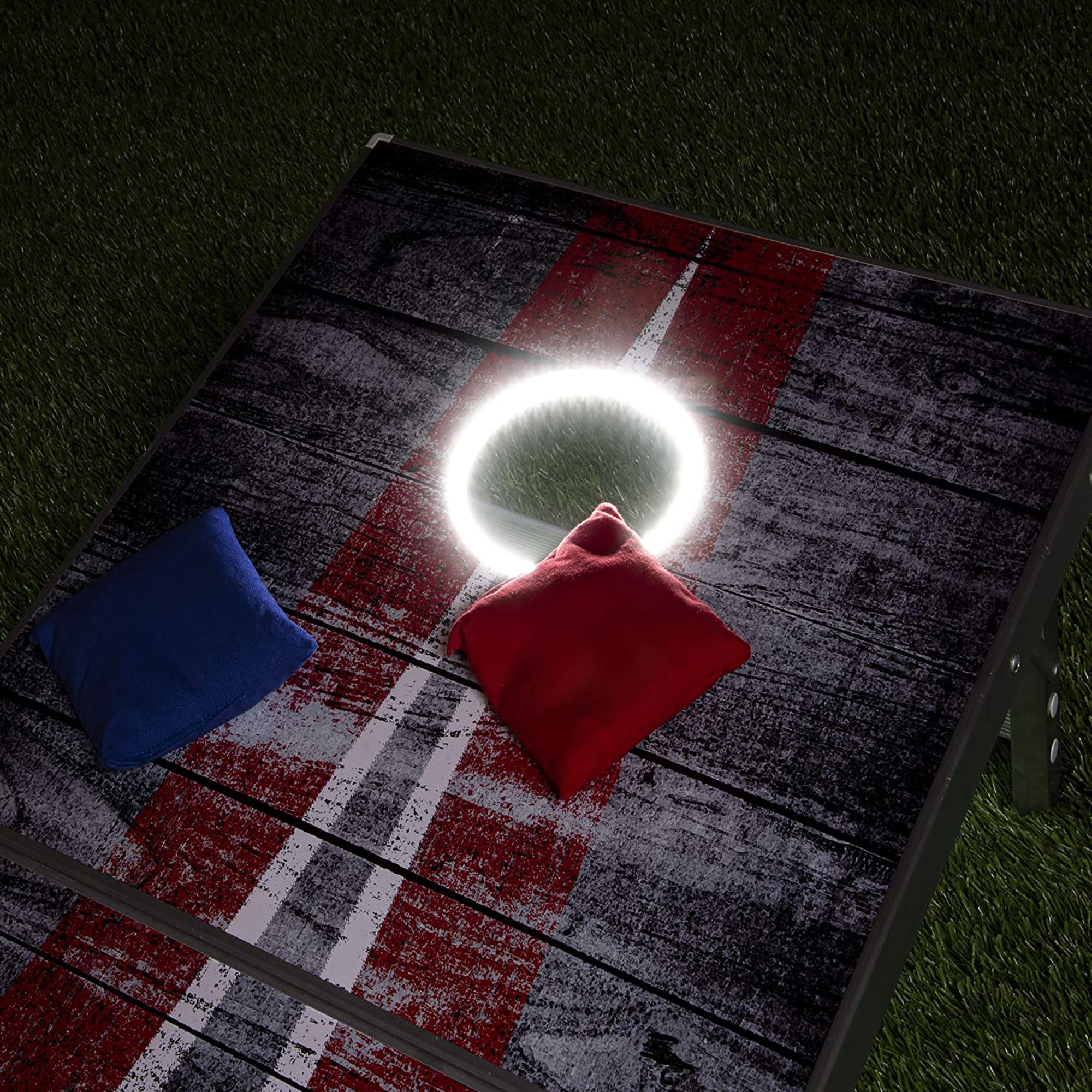 GoSports 4' x 2' LED Folding Cornhole Set product image