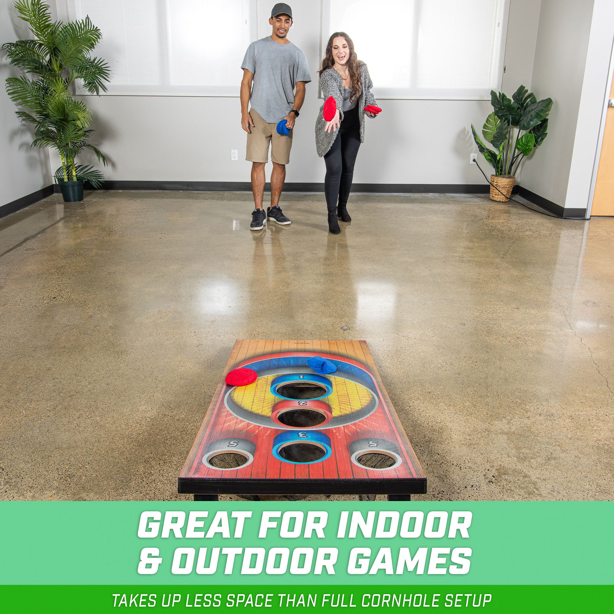 GoSports 4' x 2' Arcade Cornhole Board product image