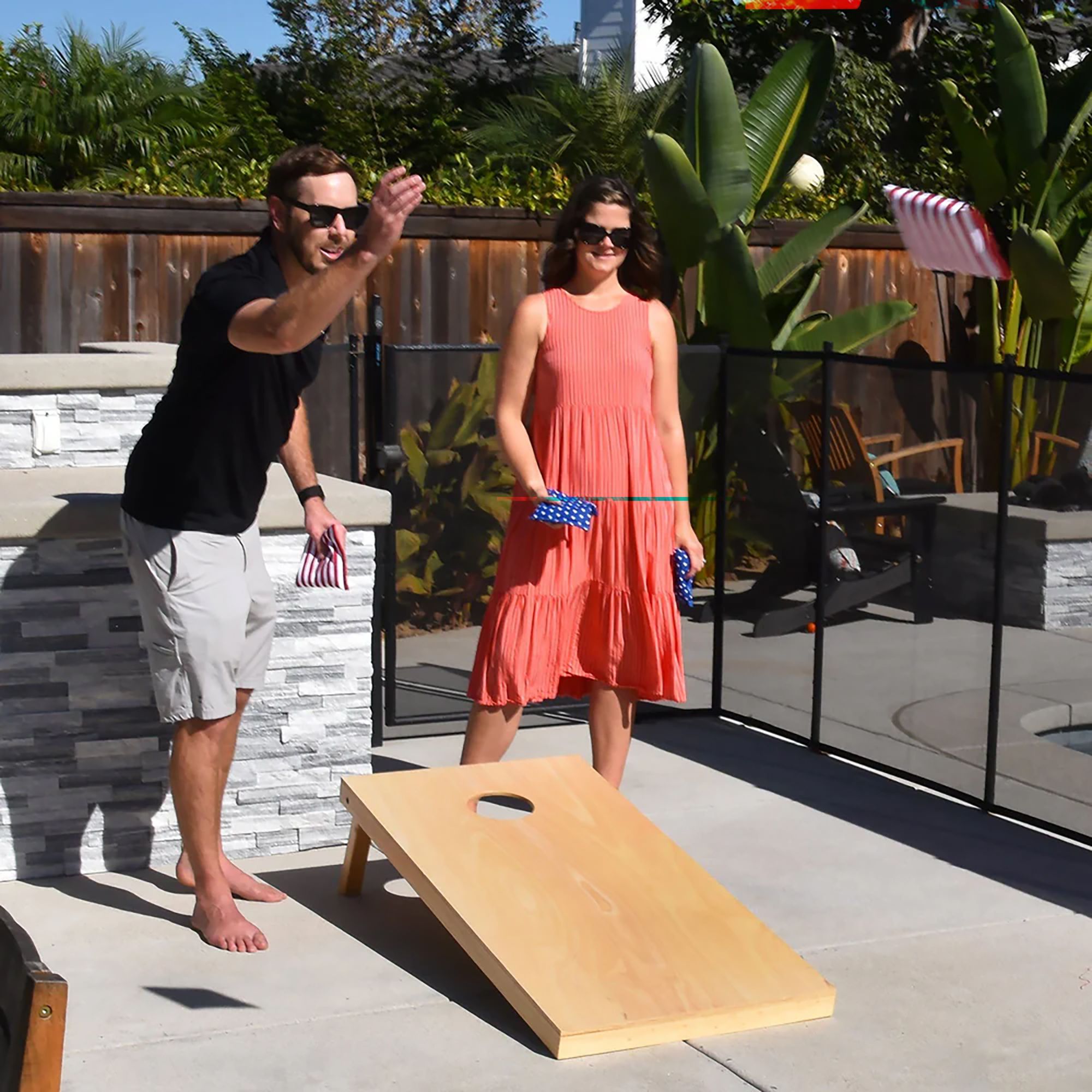 GoSports 2x4 Cornhole Set with 8 Bags product image