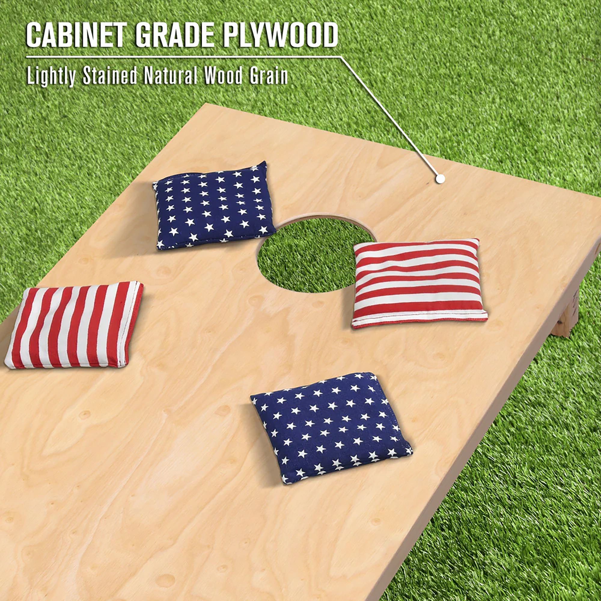 GoSports 2x4 Cornhole Set with 8 Bags product image