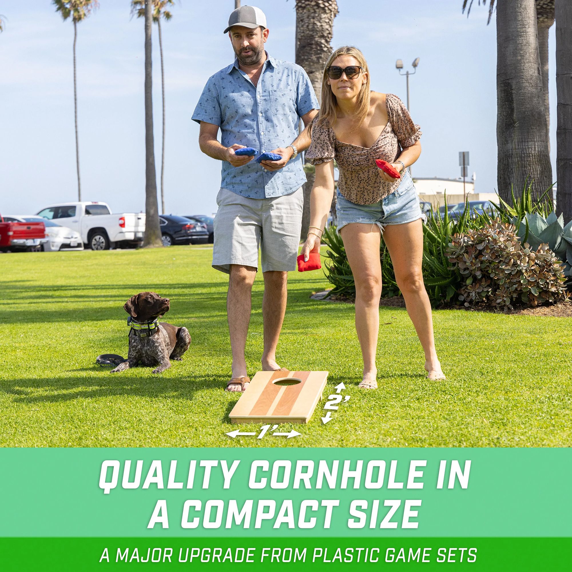 GoSports Backpack Cornhole Set product image