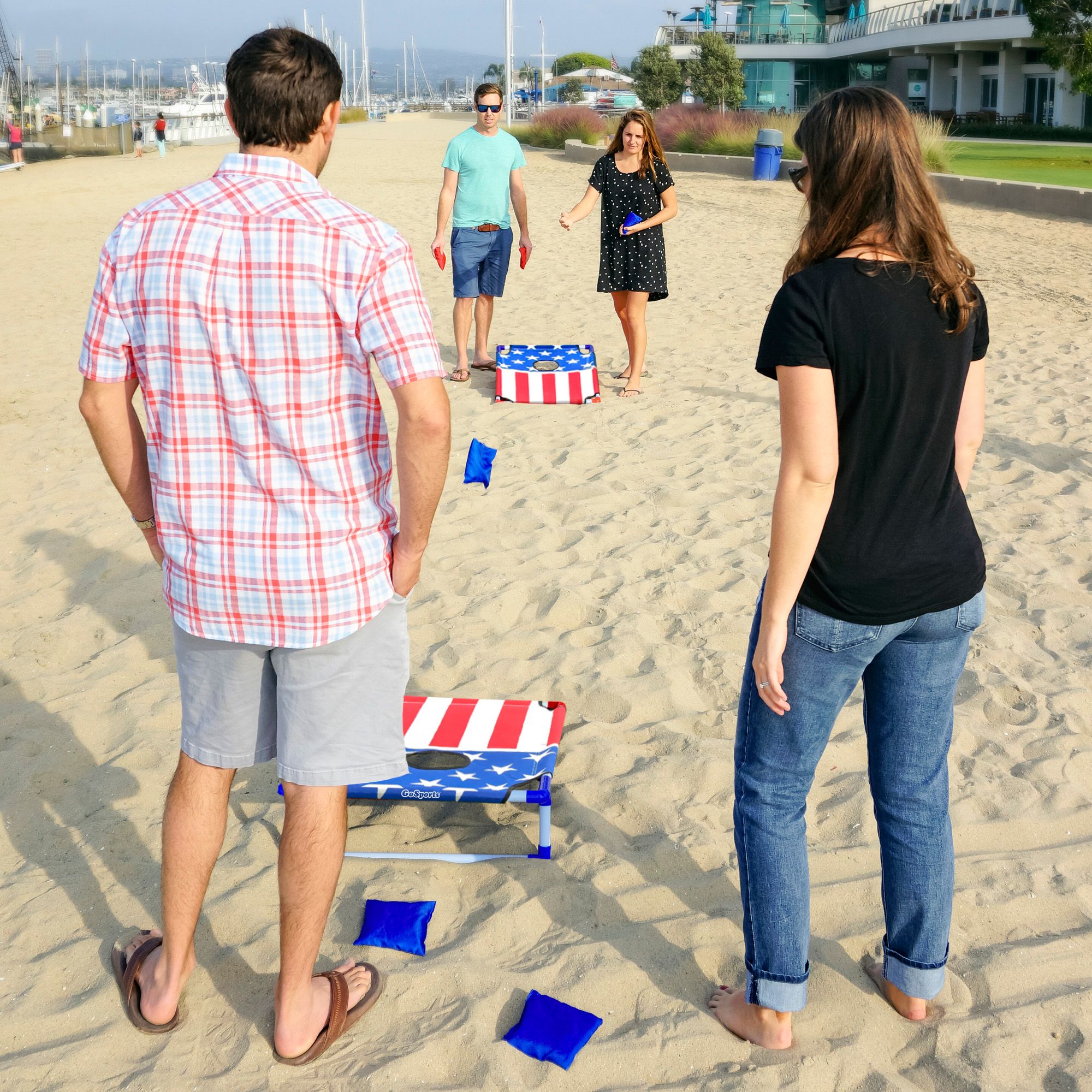 GoSports America 2' x 3' PVC Cornhole Set product image