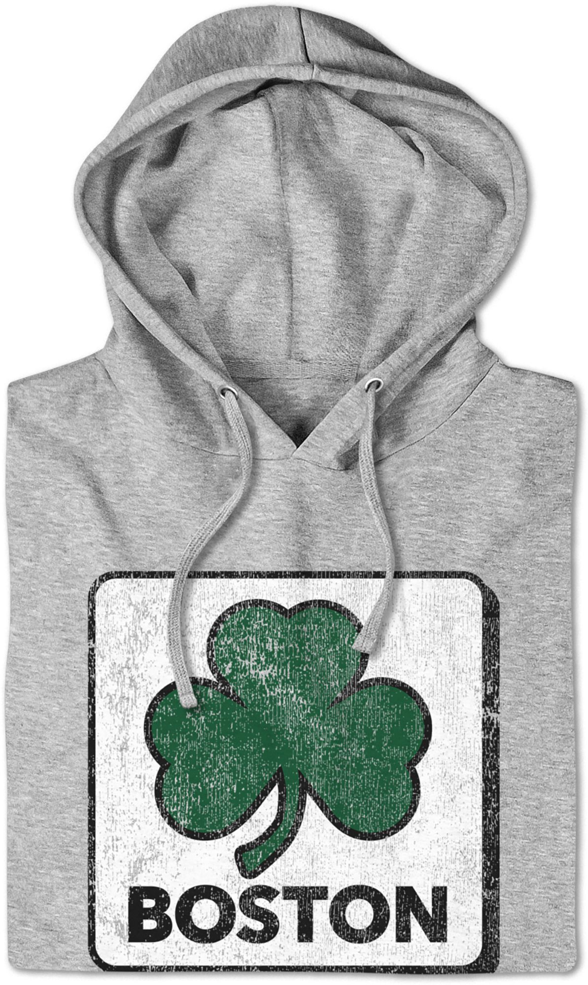 Chowdaheadz Adult Boston Grey Clover Pullover Hoodie product image