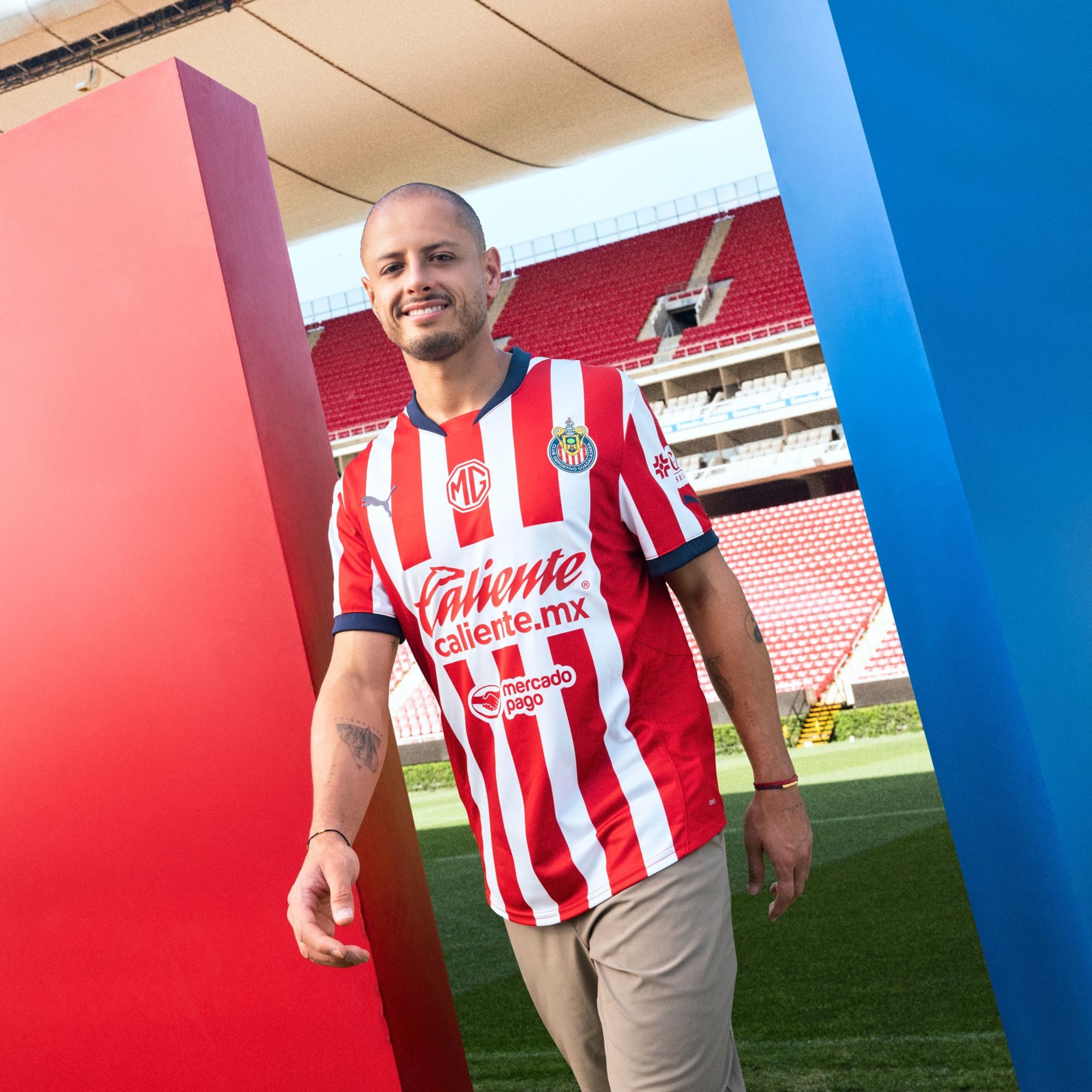 PUMA Adult Chivas Guadalajara 2024 Home Replica Jersey product image