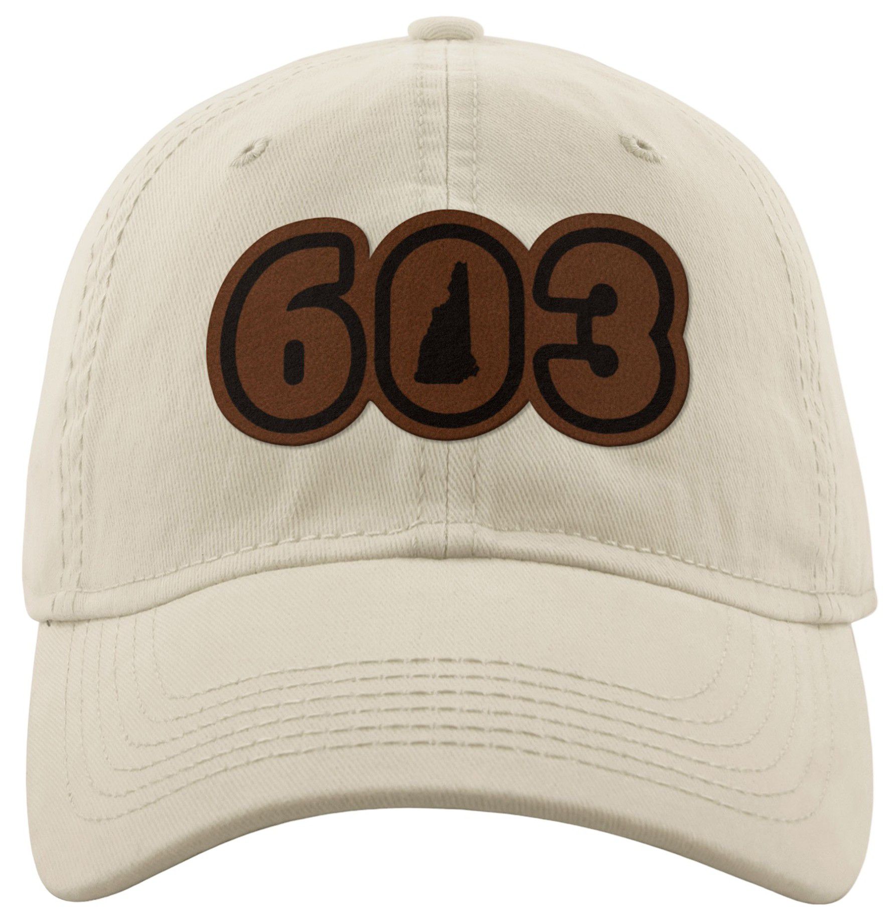 Chowdaheadz Adult New Hampshire Natural Slouch Adjustable Hat product image