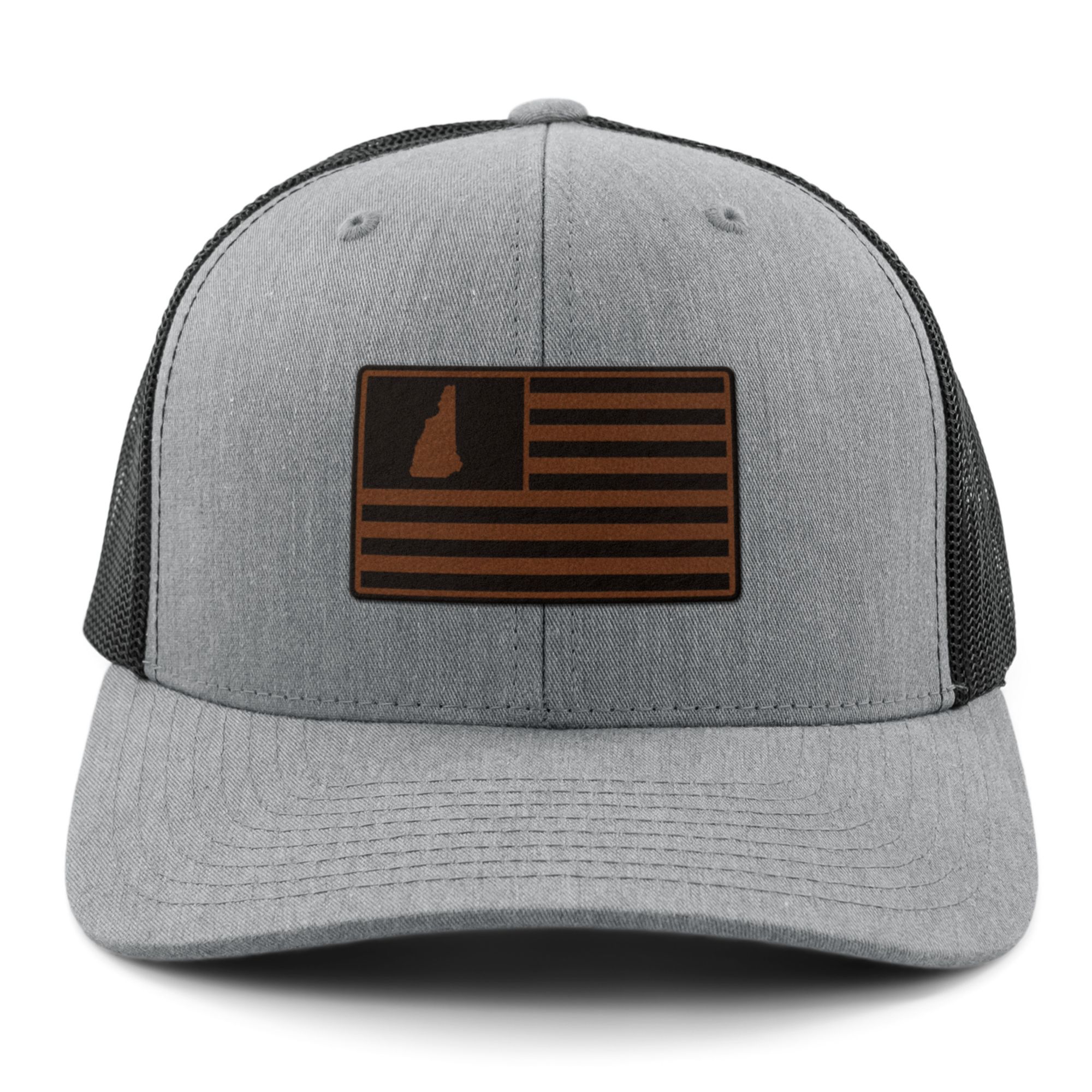 Chowdaheadz Adult New Hampshire Patch Trucker Adjustable Hat product image