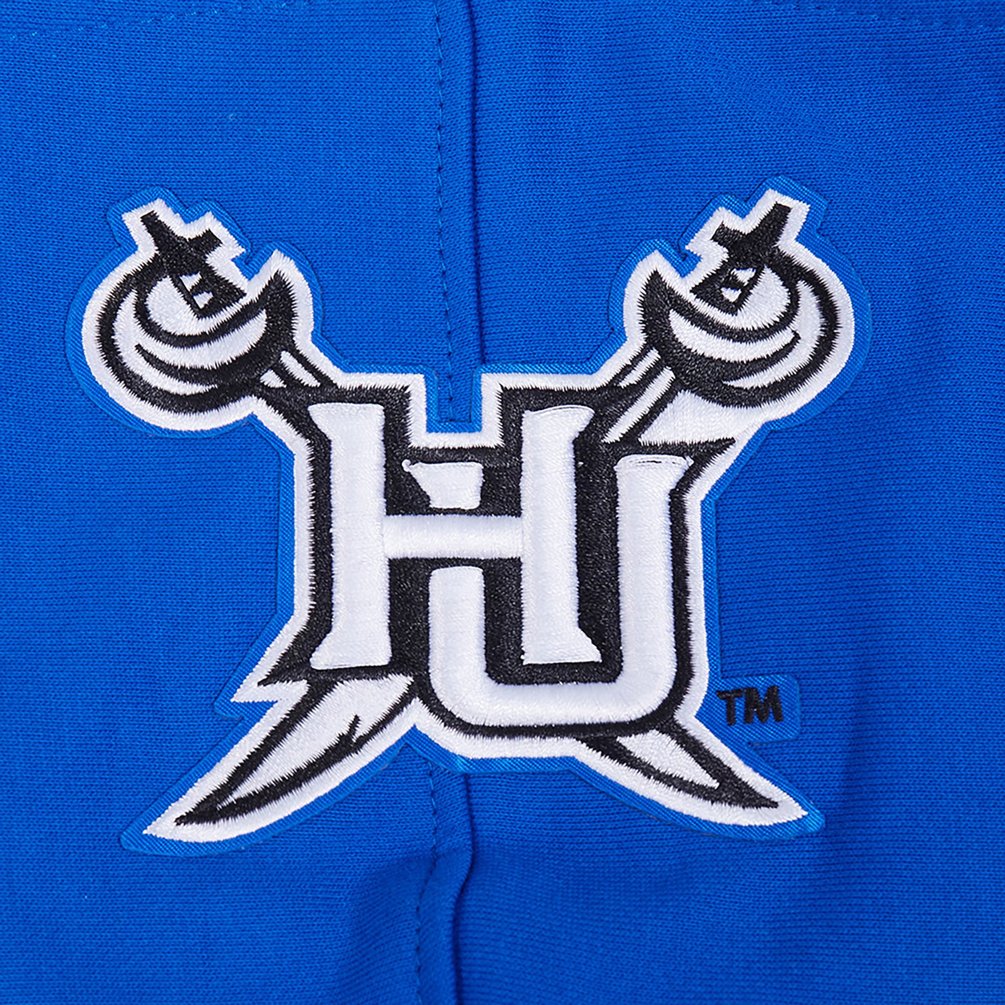 Pro Standard Men's Hampton Pirates Royal Homecoming Fleece Pullover Hoodie product image