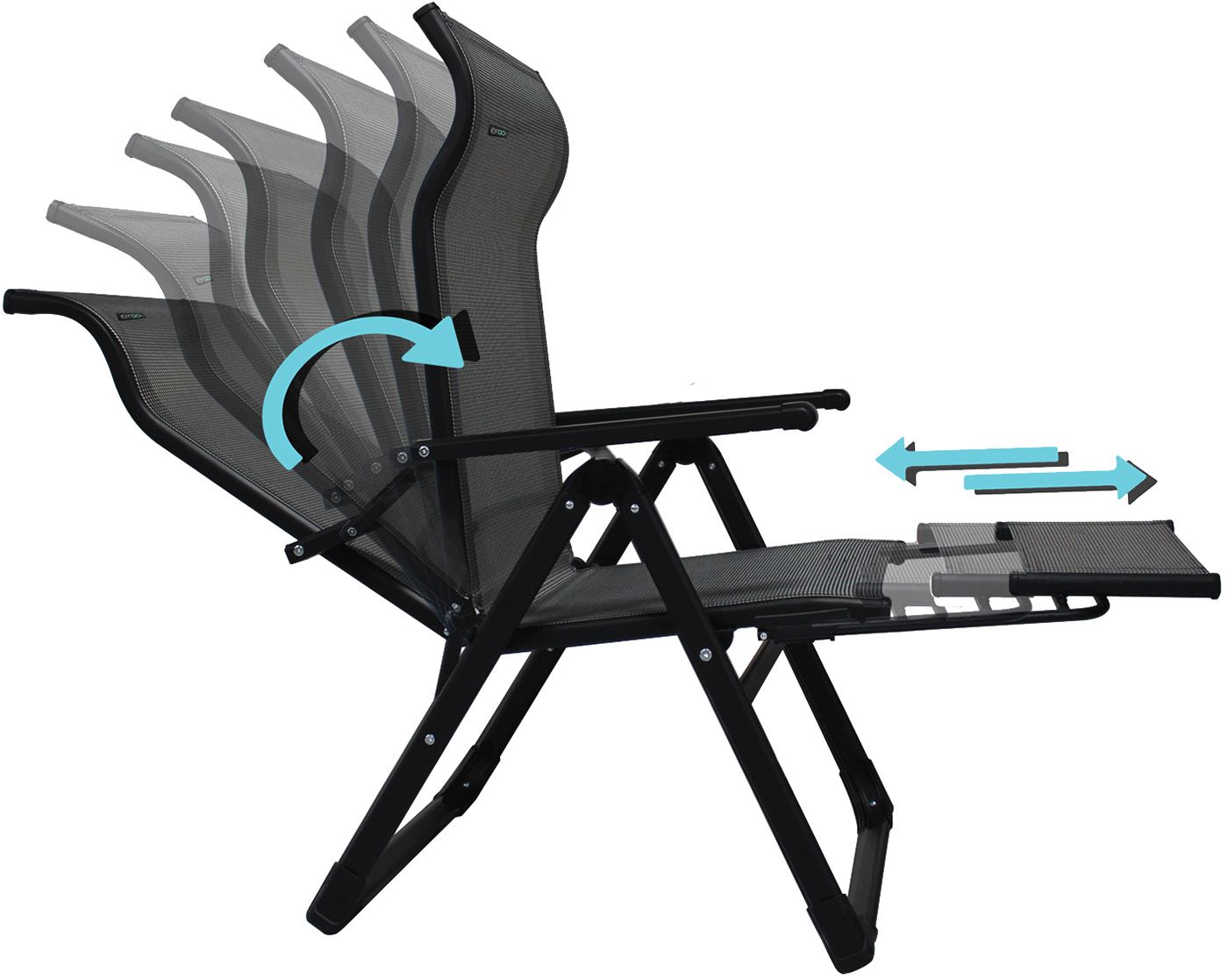 Caravan Canopy Ergo+ Patio Folding Chair product image