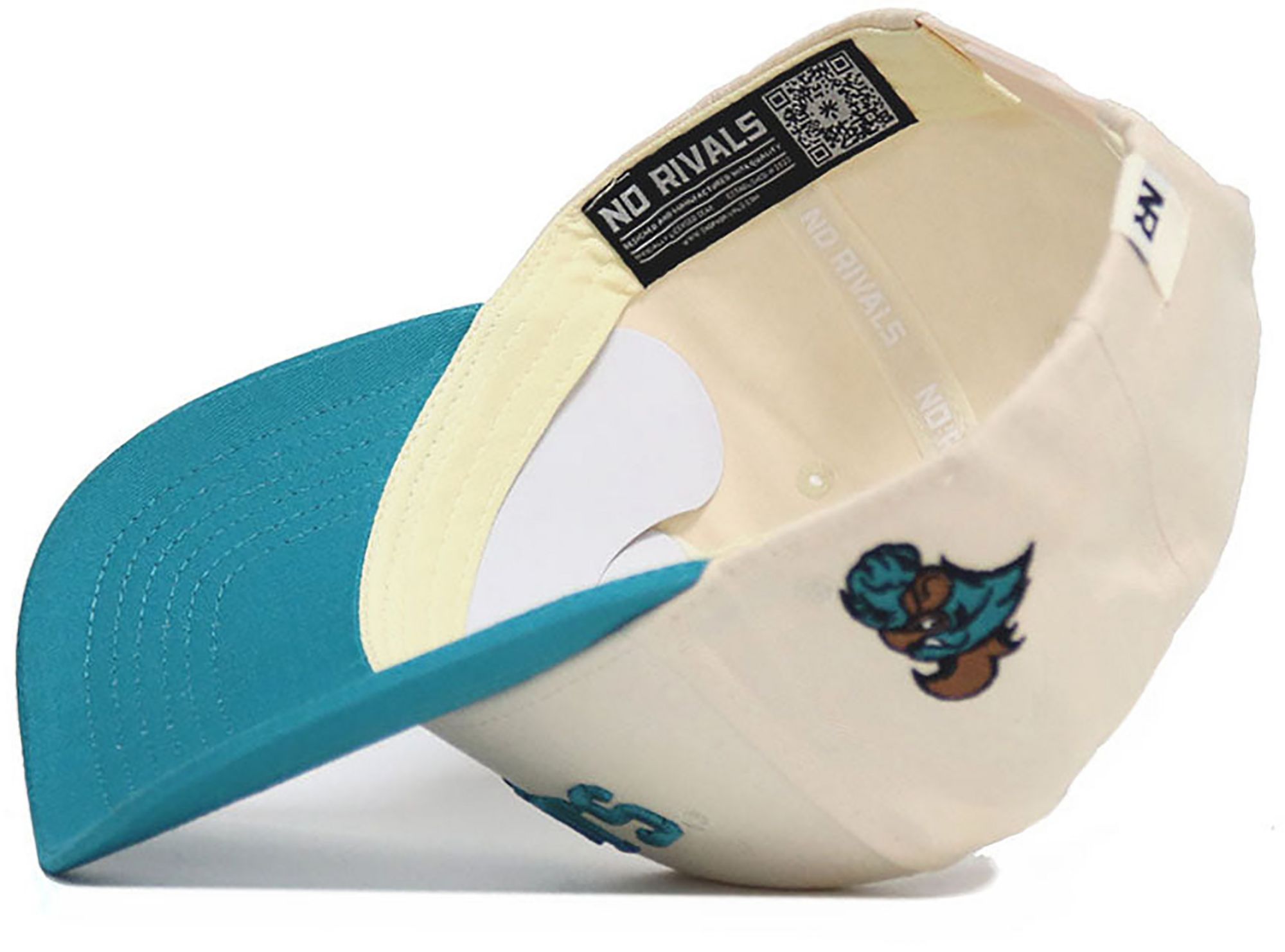 No Rivals Adult Coastal Carolina Chanticleers Teal Upside Down Snapback product image