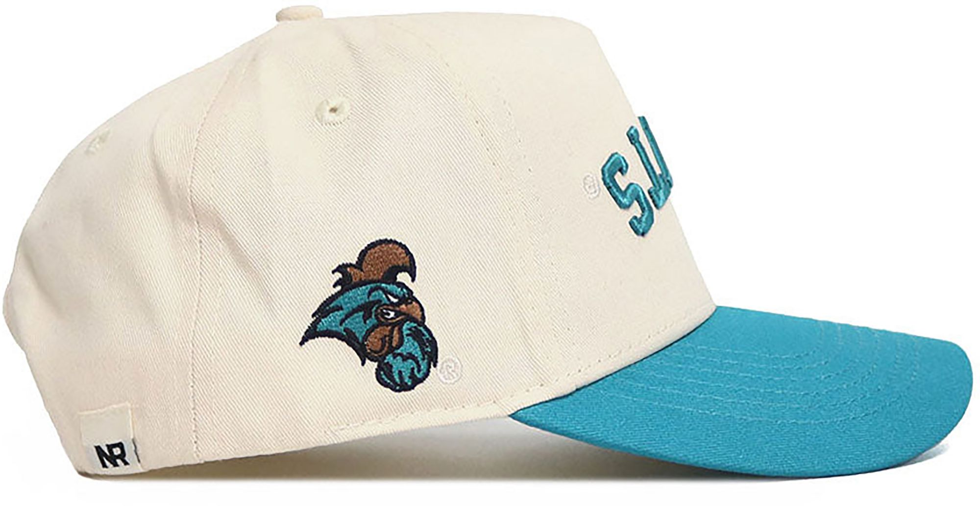 No Rivals Adult Coastal Carolina Chanticleers Teal Upside Down Snapback product image
