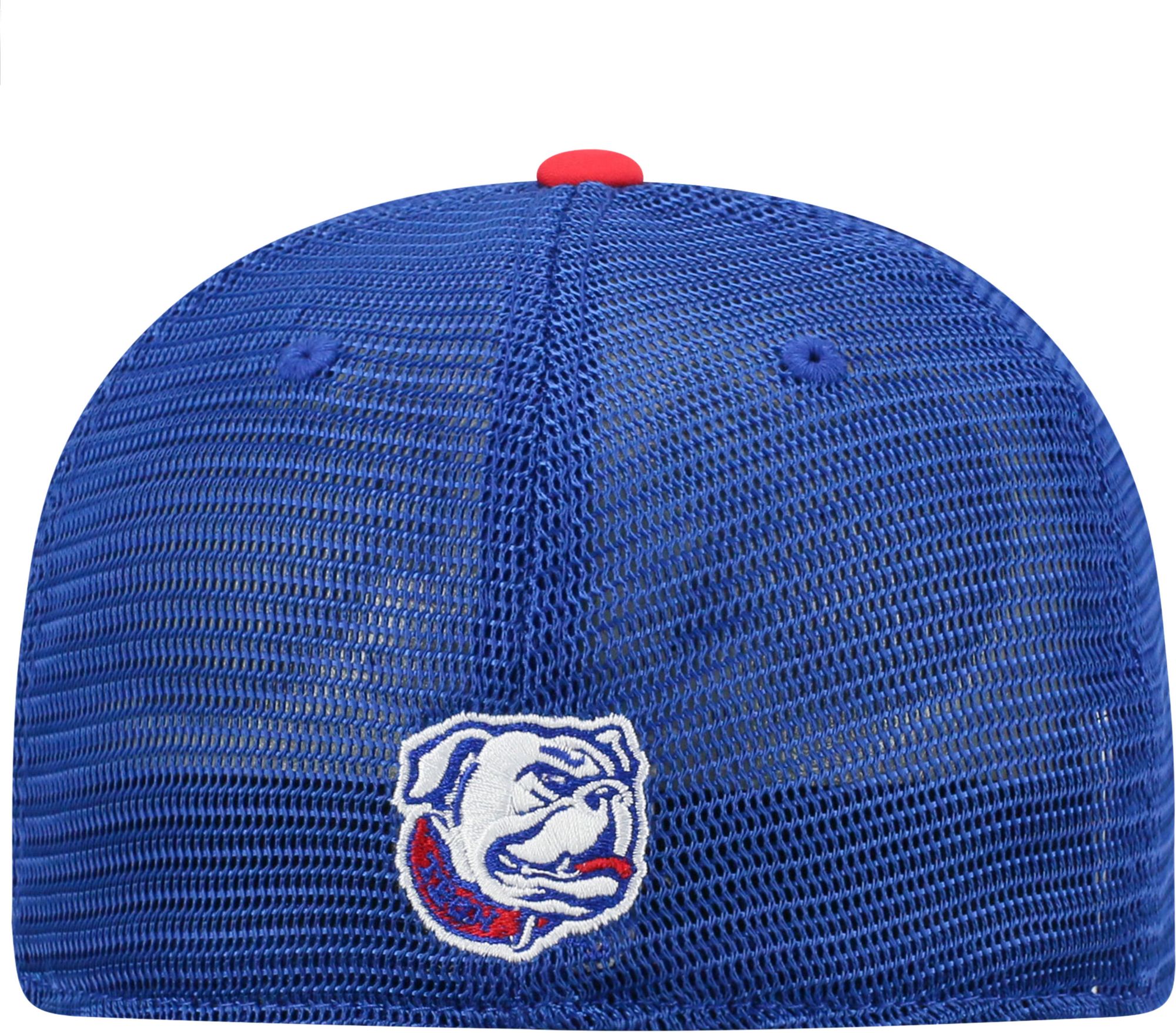 Top of the World Men's Louisiana Tech Bulldogs Blue Chatter 1Fit Fitted Hat product image