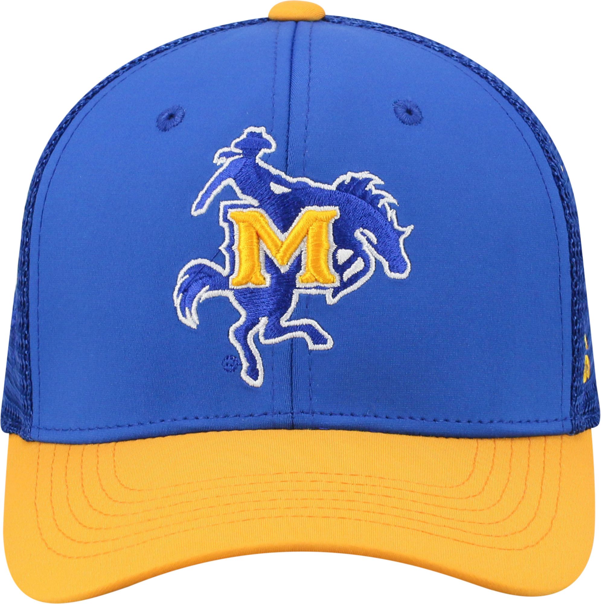 Top of the World Men's McNeese State Cowboys Royal Blue Chatter 1Fit Fitted Hat product image