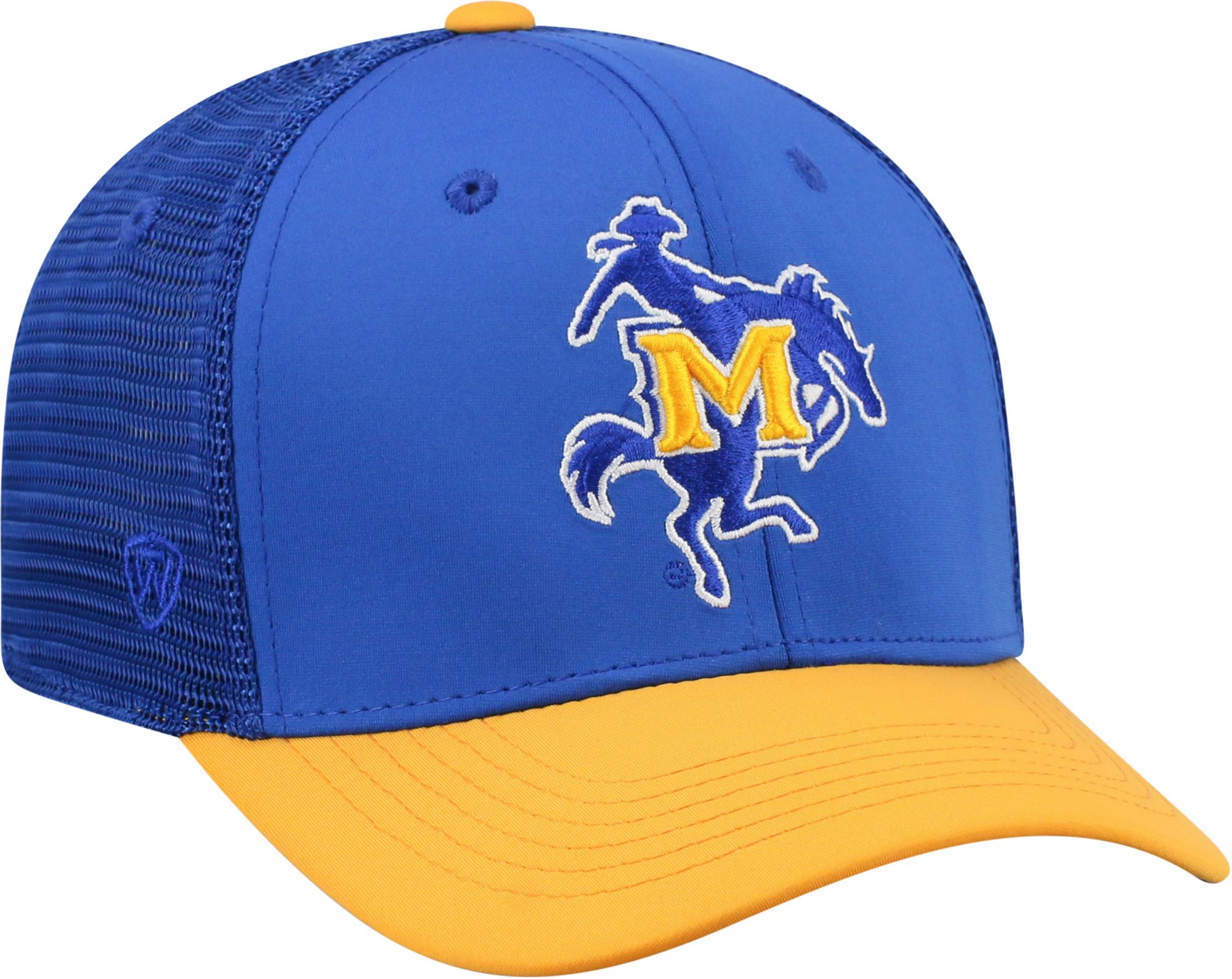 Top of the World Men's McNeese State Cowboys Royal Blue Chatter 1Fit Fitted Hat product image