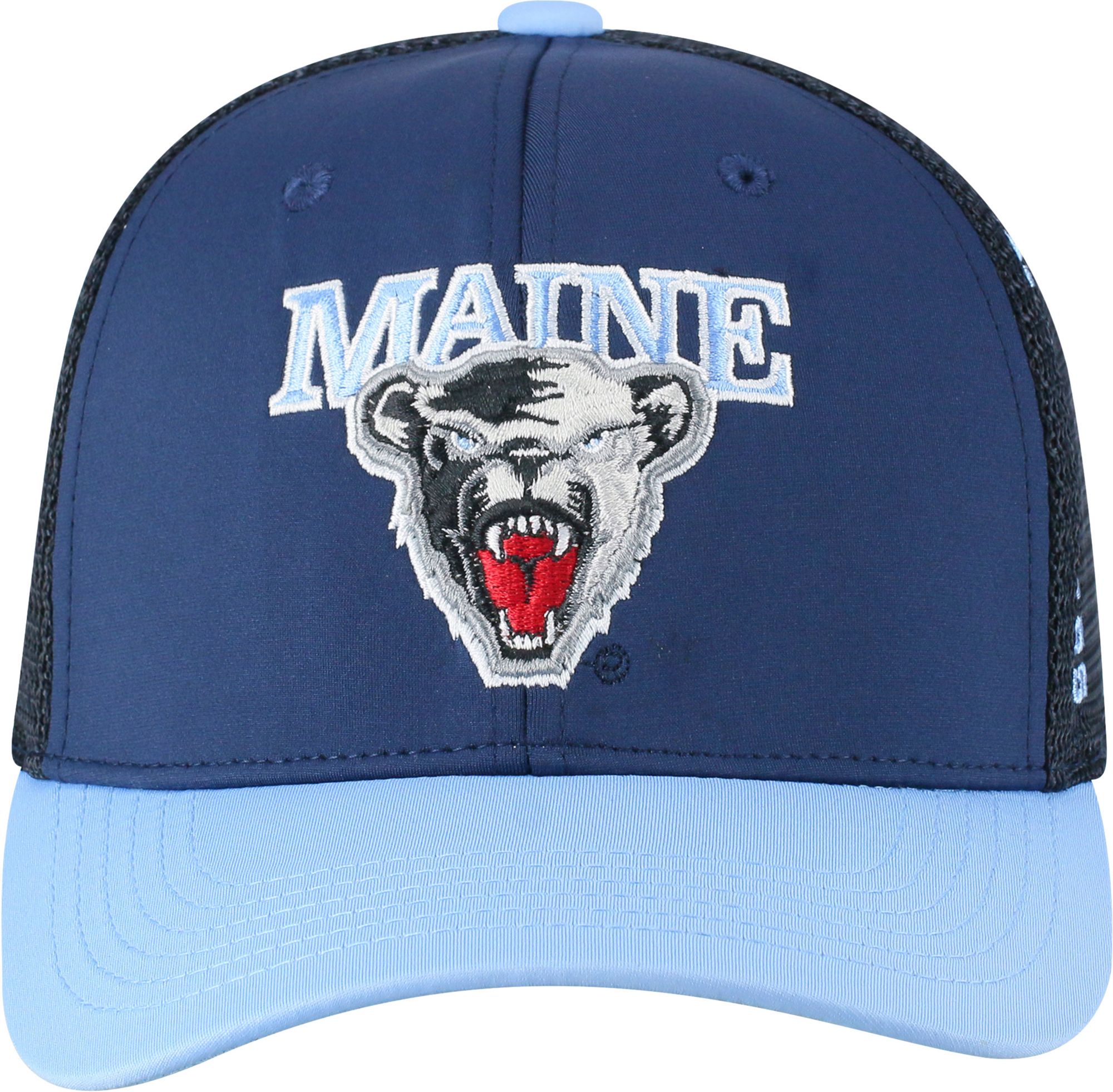 Top of the World Men's Maine Black Bears Blue Chatter 1Fit Fitted Hat product image
