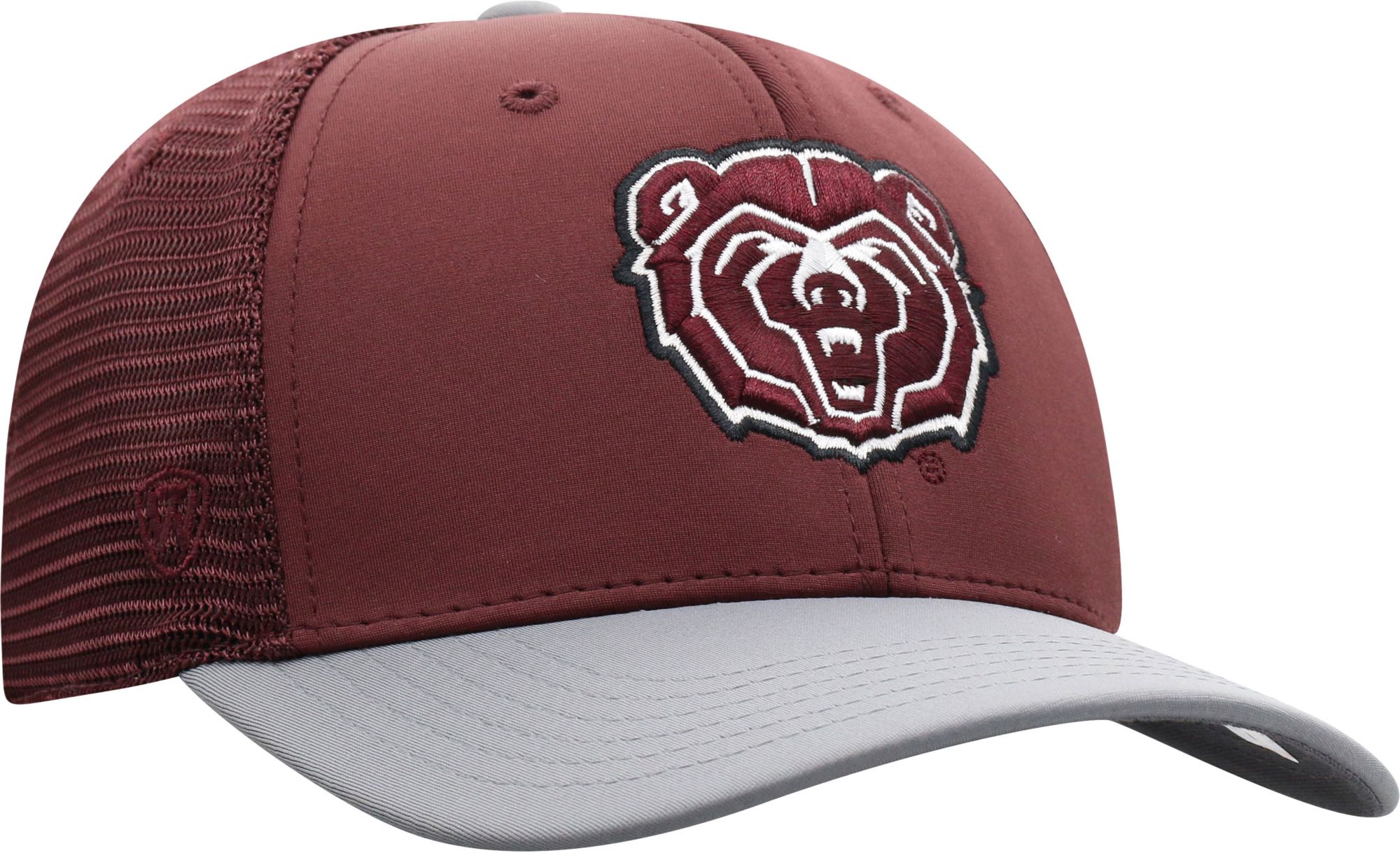 Top of the World Men's Missouri State Bears Maroon Chatter 1Fit Fitted Hat product image