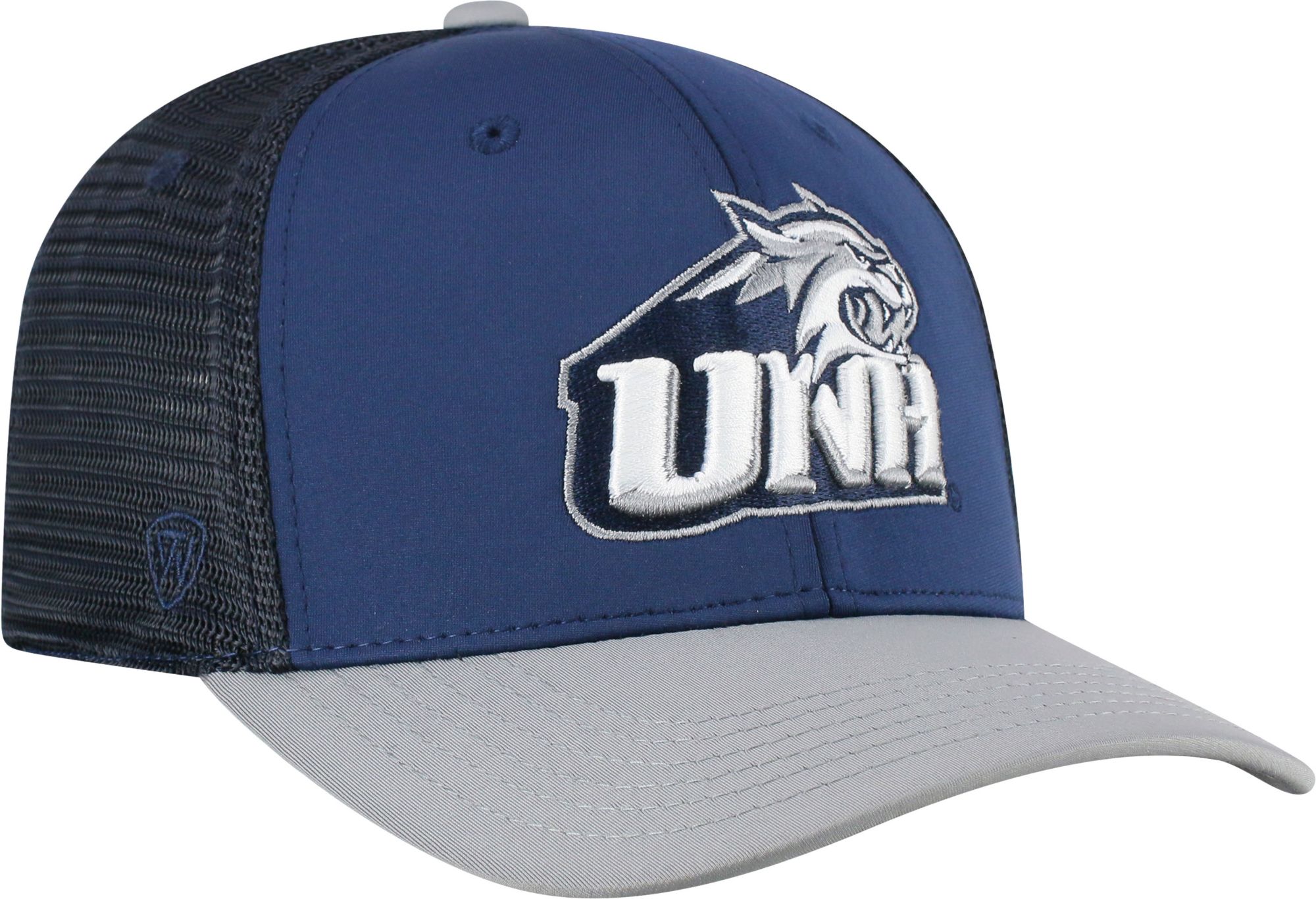 Top of the World Men's New Hampshire Wildcats Blue Chatter 1Fit Fitted Hat product image