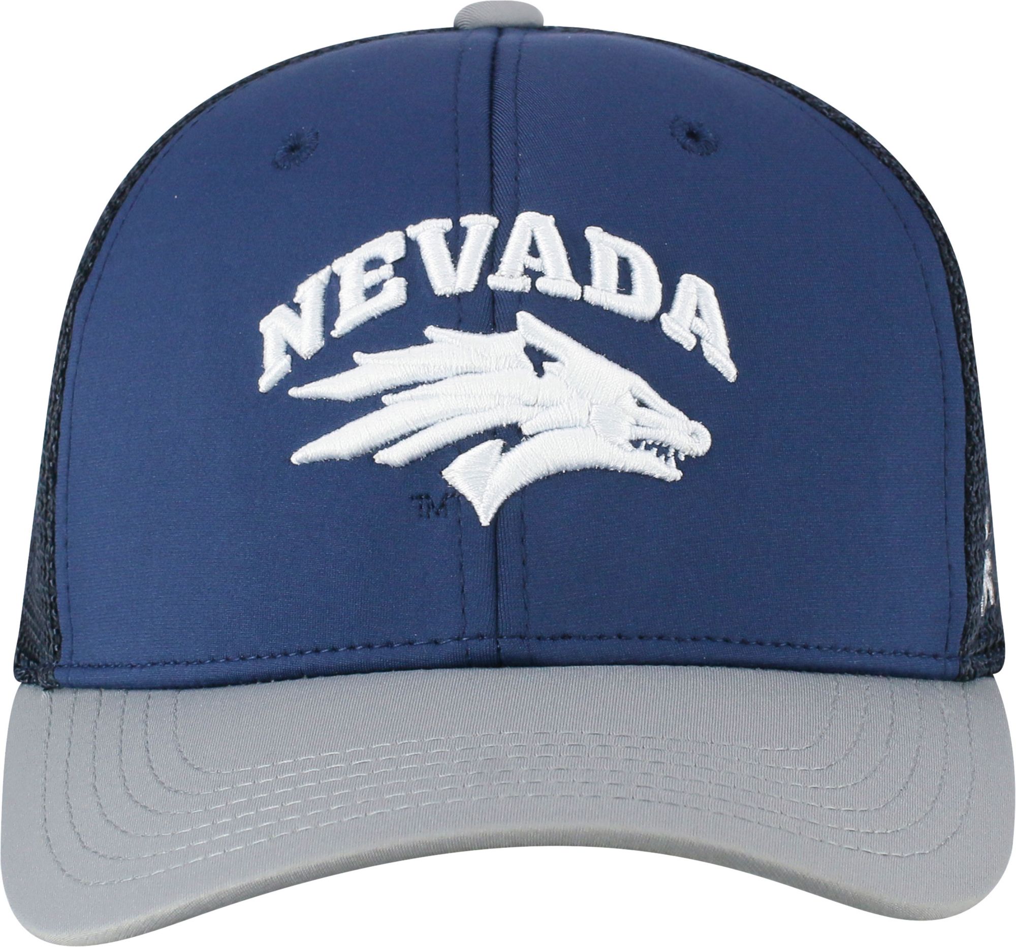 Top of the World Men's Nevada Wolf Pack Blue Chatter 1Fit Fitted Hat product image