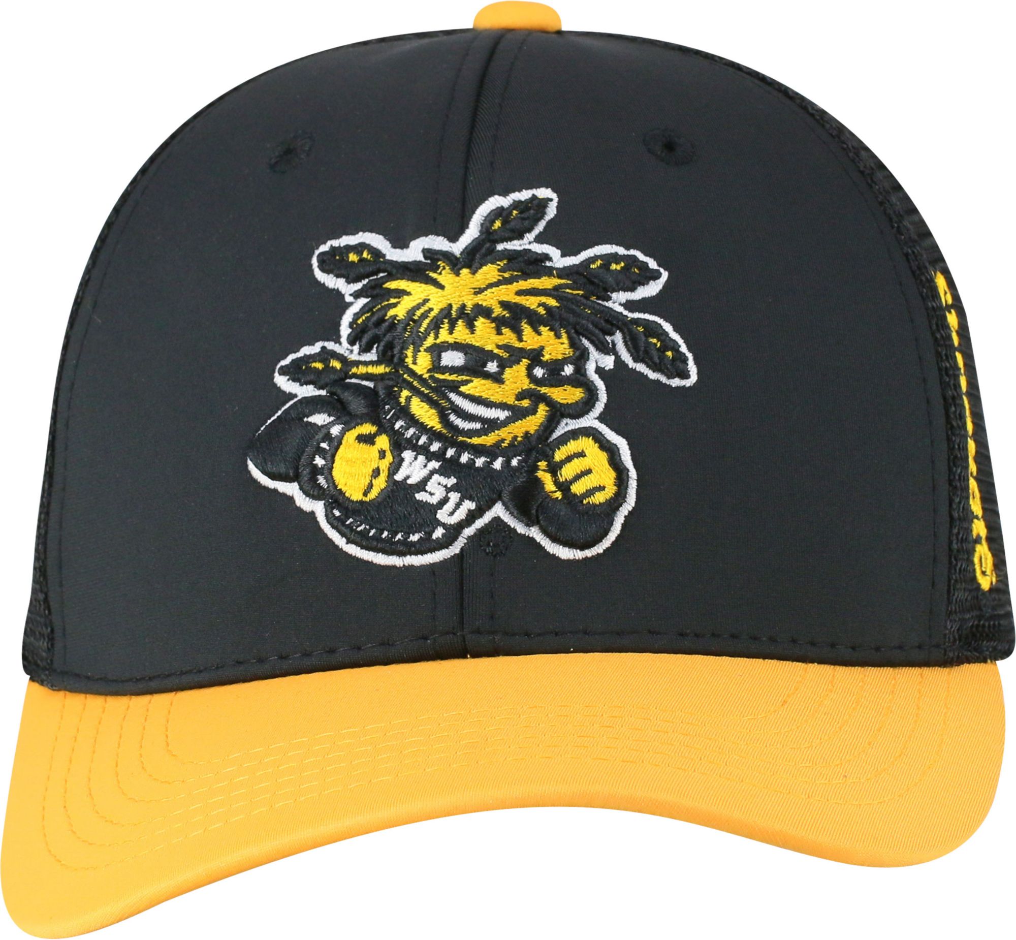 Top of the World Men's Wichita State Shockers Chatter 1Fit Fitted Black Hat product image