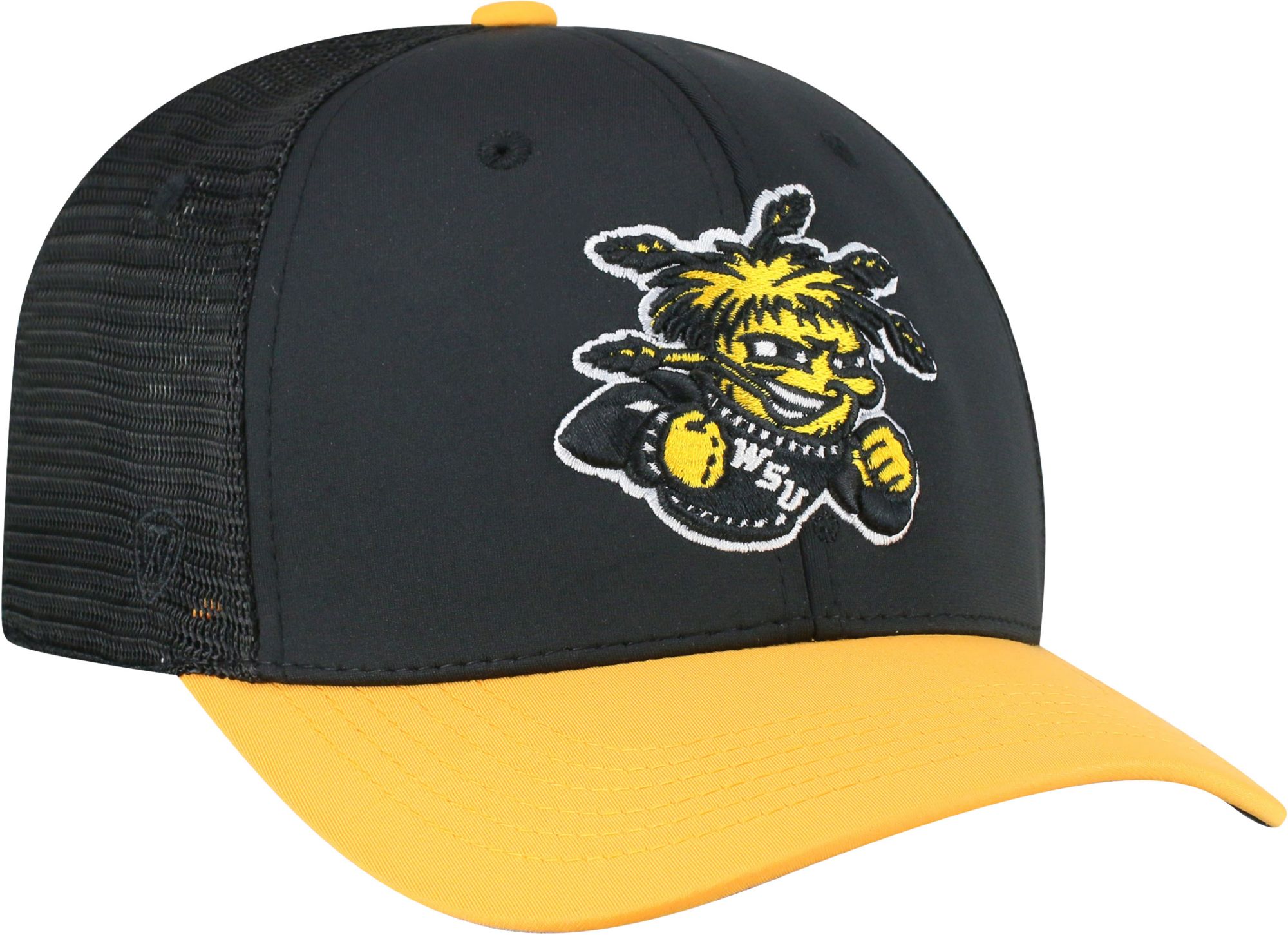 Top of the World Men's Wichita State Shockers Chatter 1Fit Fitted Black Hat product image