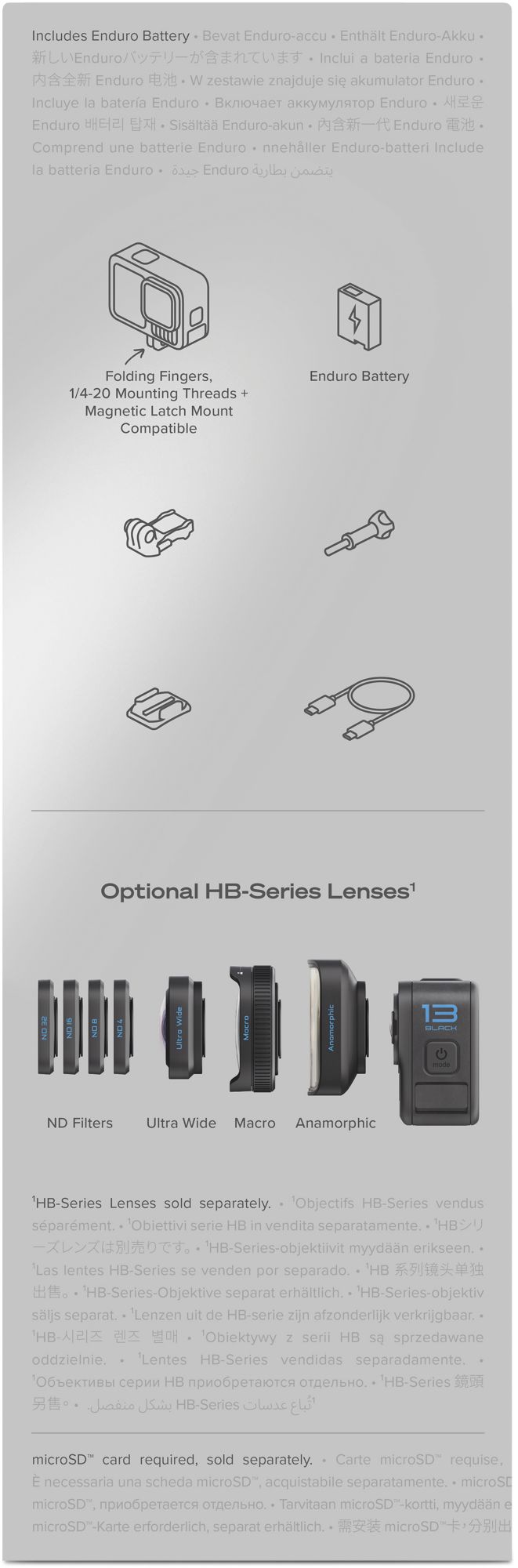 GoPro HERO13 Black Bundle product image