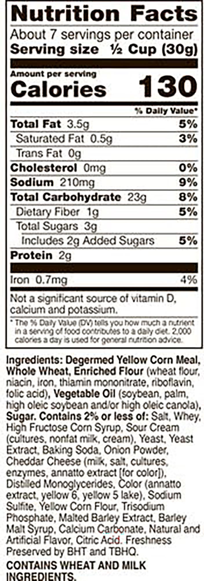 Chex Mix Cheddar Snack Mix product image