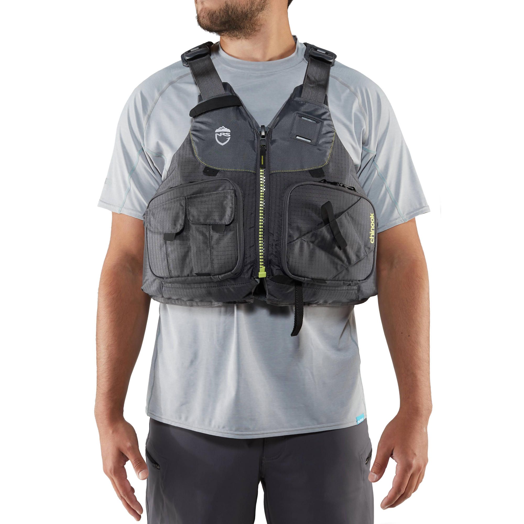 NRS Adult Chinook Fishing Nylon Life Vest product image