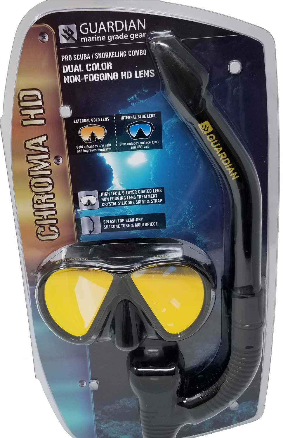 Guardian Chroma HD Mirrored Snorkeling Combo product image