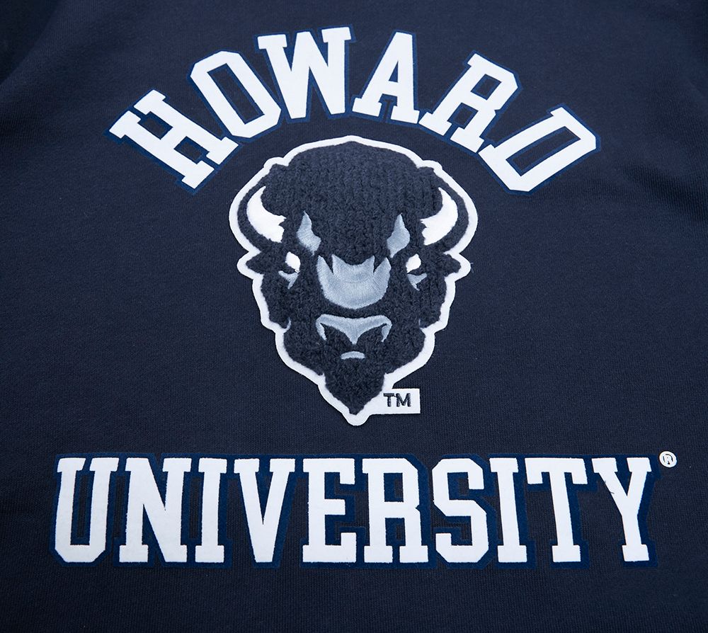 Pro Standard Men's Howard Bison Blue Stacked Logo Hoodie