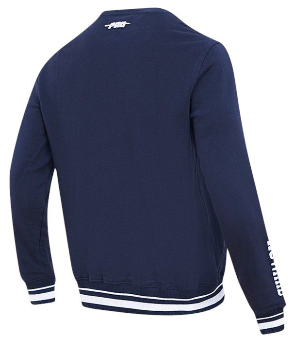 Pro Standard Men's Howard Bison Navy Classic Crew Neck Sweatshirt product image
