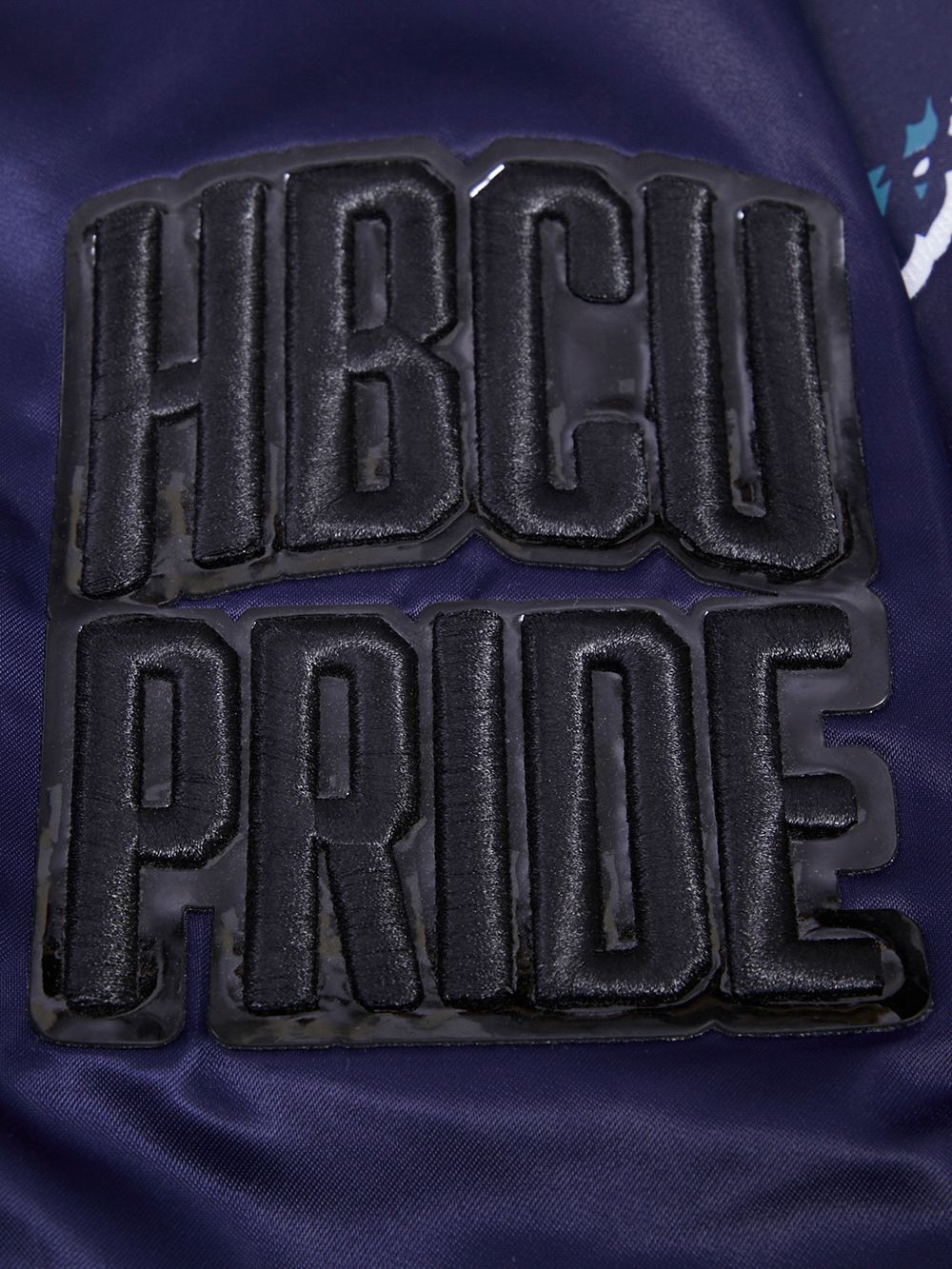 Pro Standard Men's Howard Bison Navy Classic Satin Jacket product image