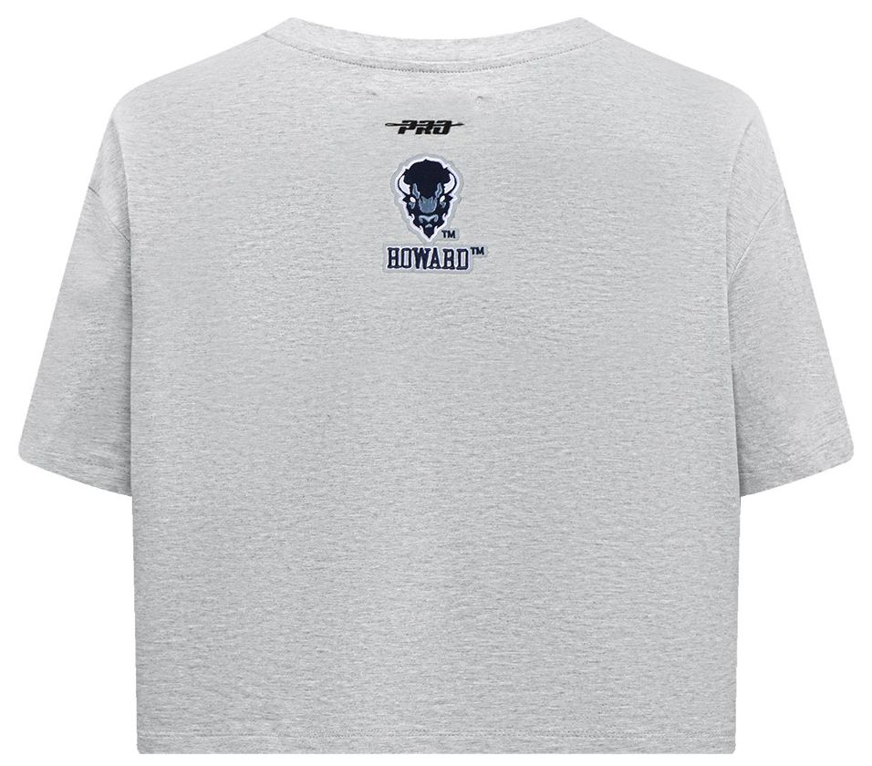 Pro Standard Women's Howard Bison Heather Grey Boxy T-Shirt product image