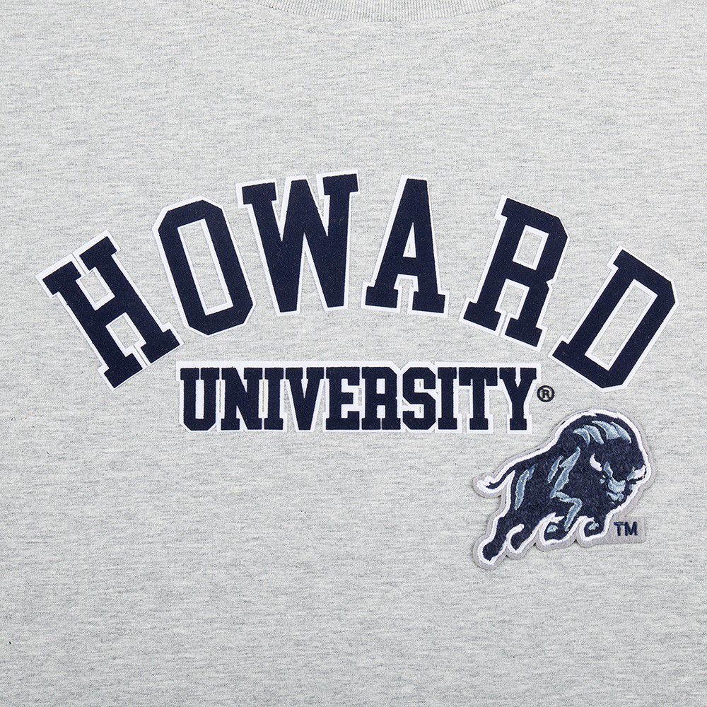 Pro Standard Women's Howard Bison Heather Grey Boxy T-Shirt product image