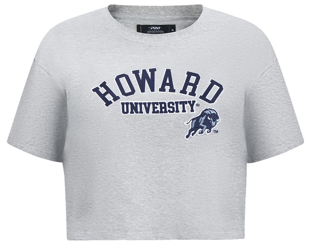 Pro Standard Women's Howard Bison Heather Grey Boxy T-Shirt product image
