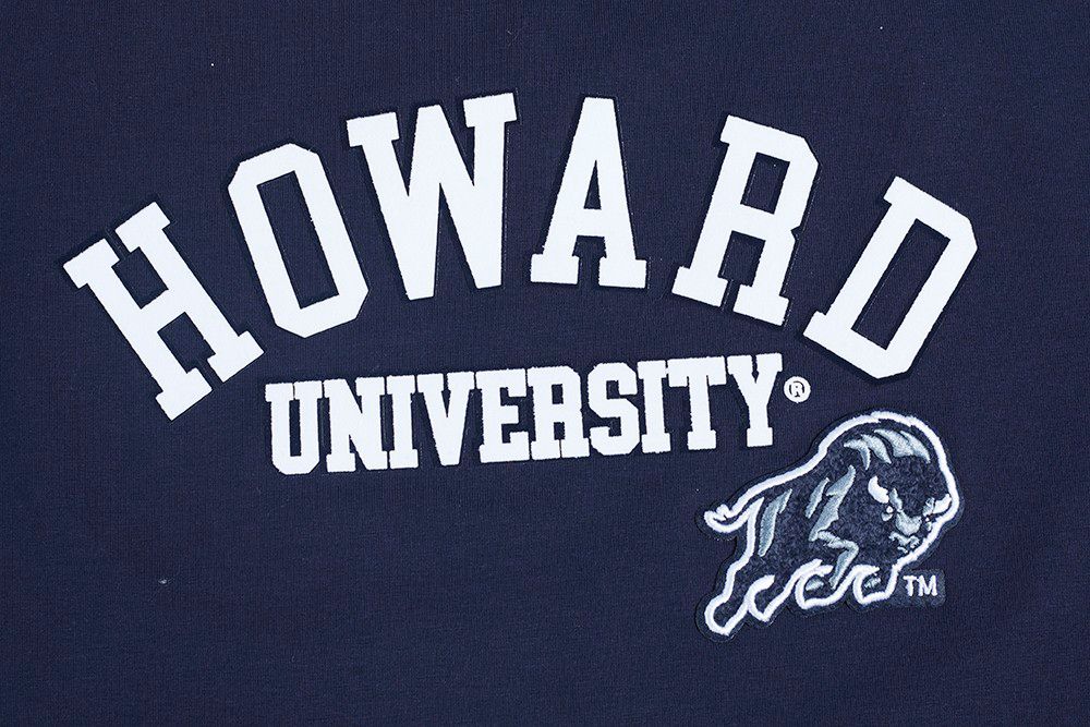 Pro Standard Women's Howard Bison Navy Classic Boxy Crop T-Shirt product image