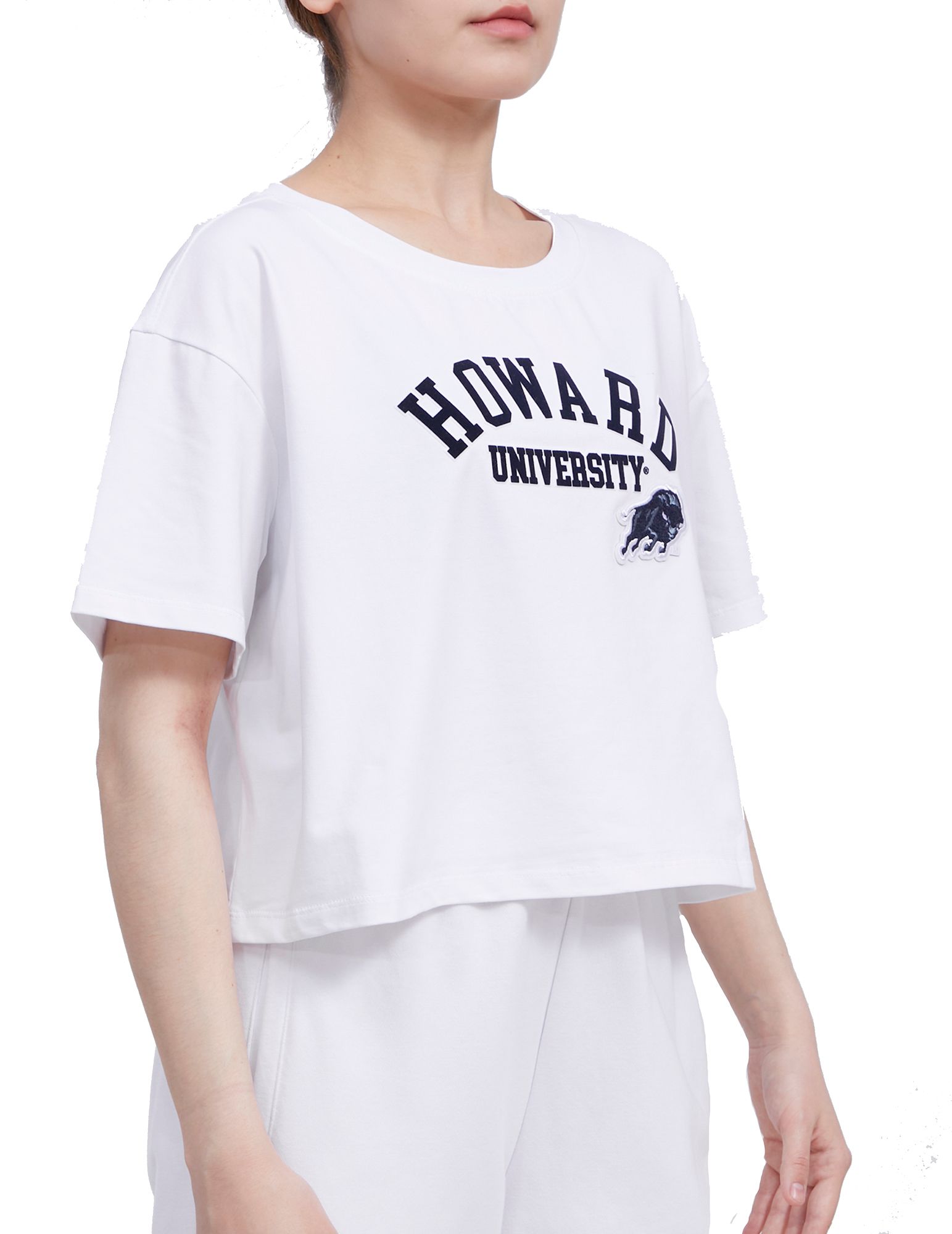 Pro Standard Women's Howard Bison White Classic Boxy T-Shirt product image